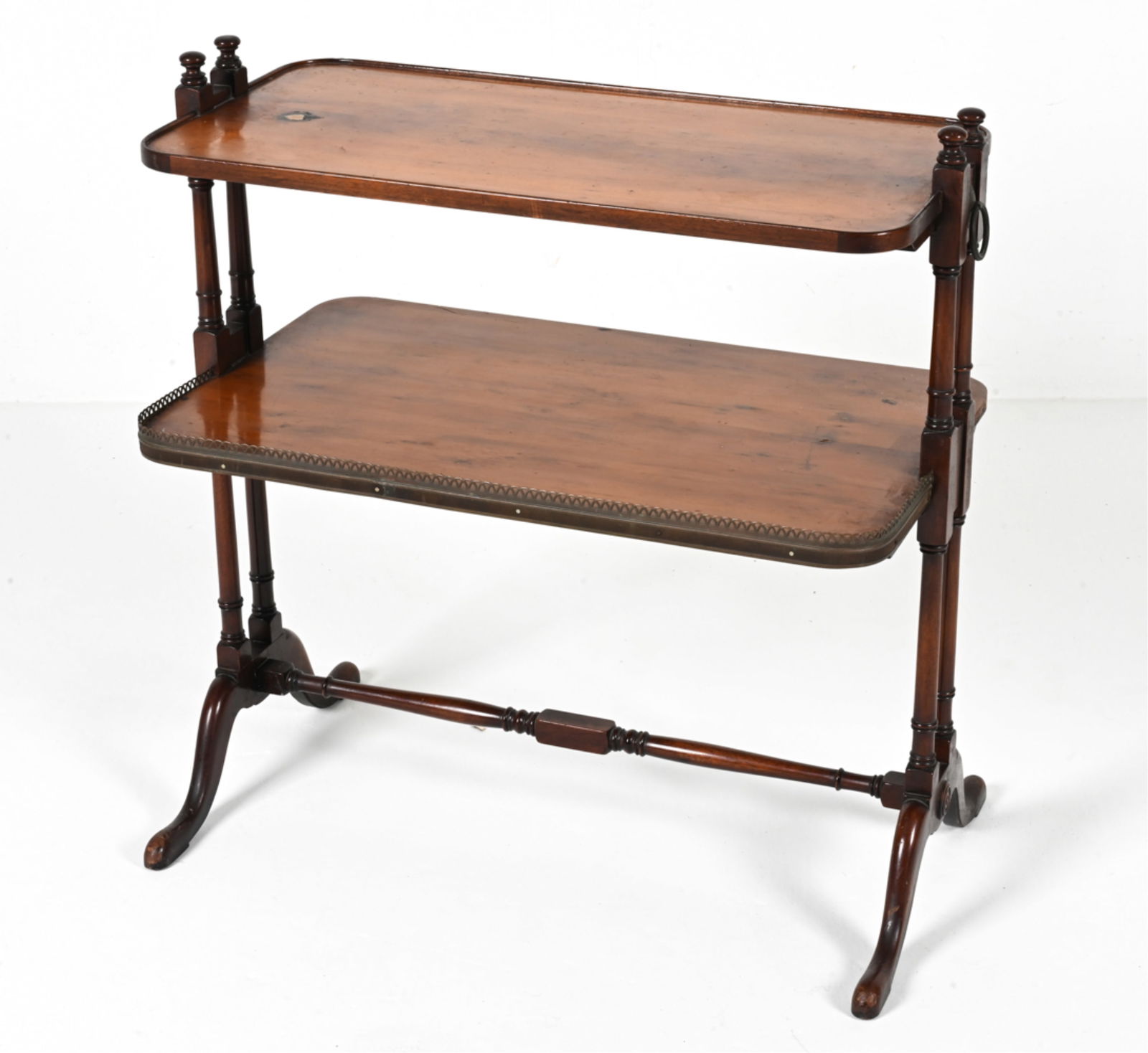 OLD COLONY BEACON HILL TIERED SIDE TABLE (1 of 17)