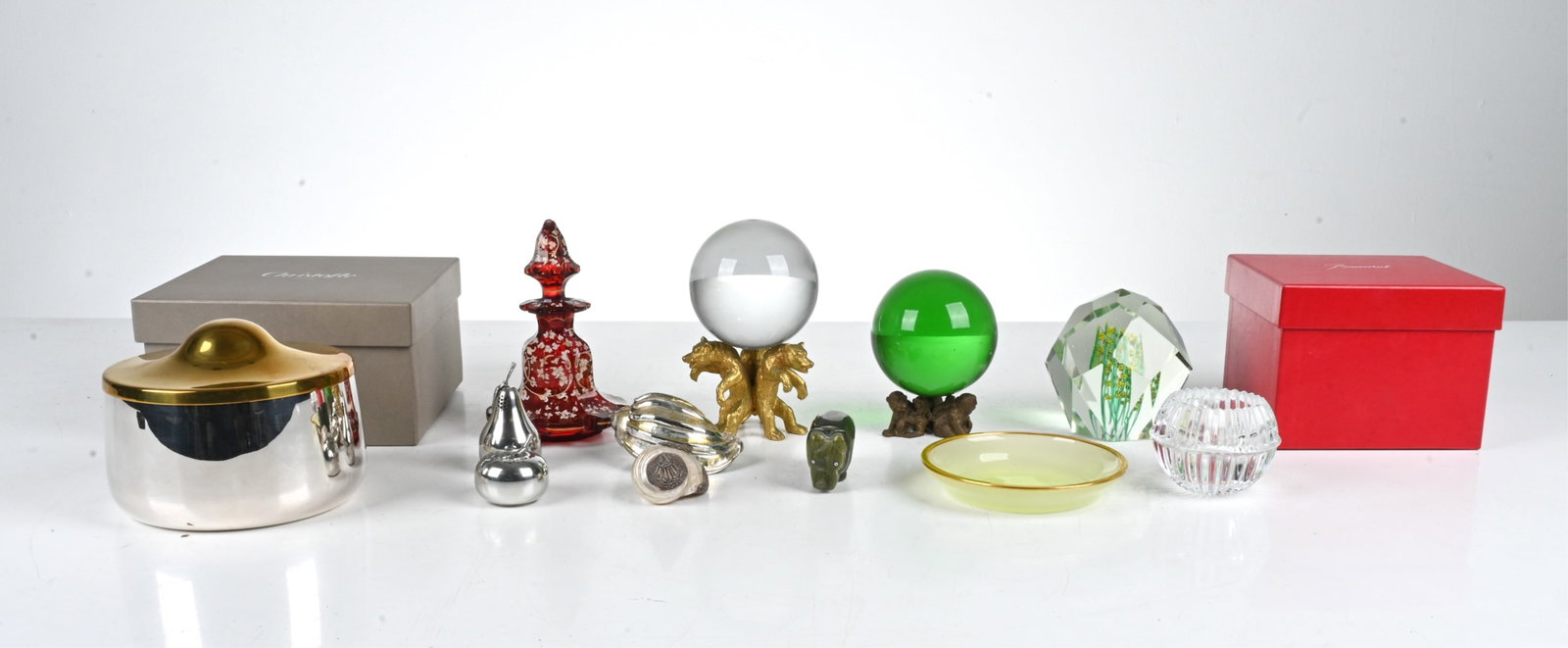 DECORATIVE GROUPING INCL. SCHMITT FOR CHRISTOFLE (1 of 17)