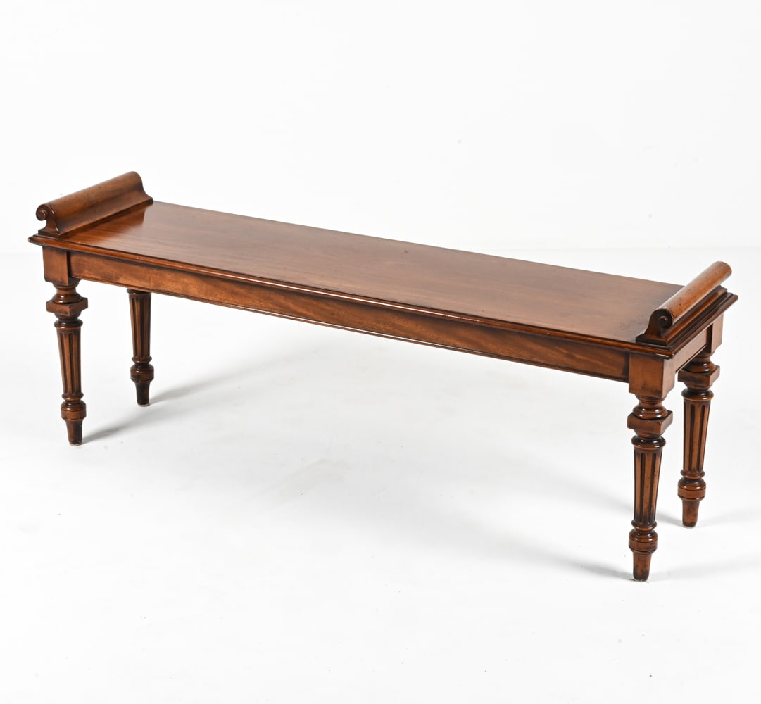 EARLY 20TH C. BENCH IN THE REGENCY STYLE (1 of 16)
