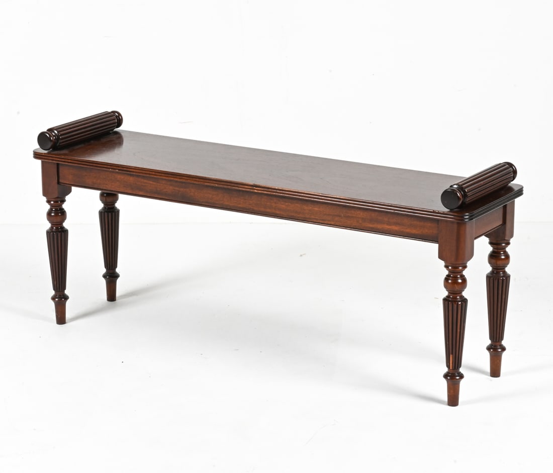 MAHOGANY BENCH IN THE REGENCY STYLE (1 of 17)
