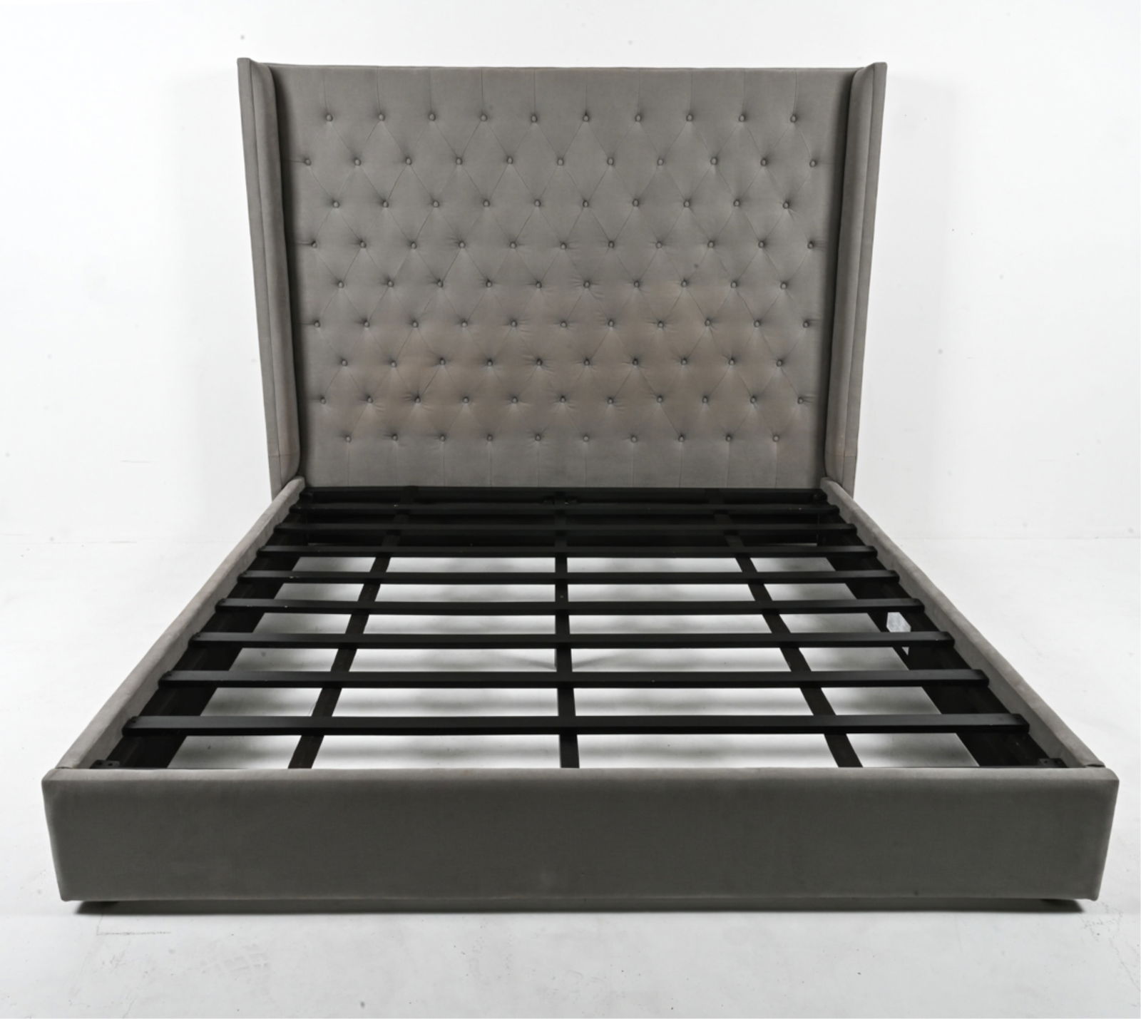 RESTORATION HARDWARE UPHOLSTERED KING BED FRAME (1 of 12)