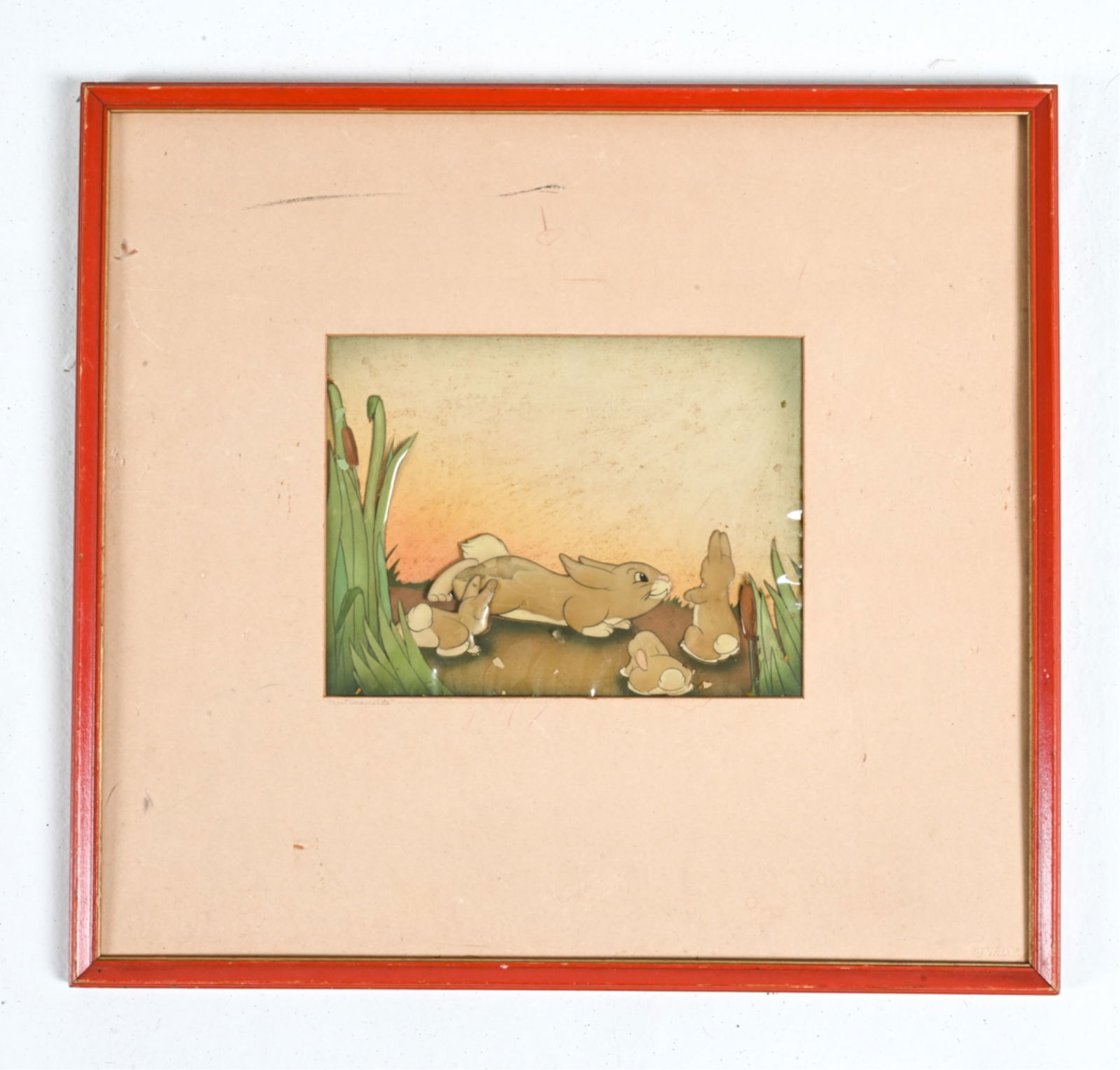 WALT DISNEY SNOW WHITE ANIMATION CEL (1 of 6)