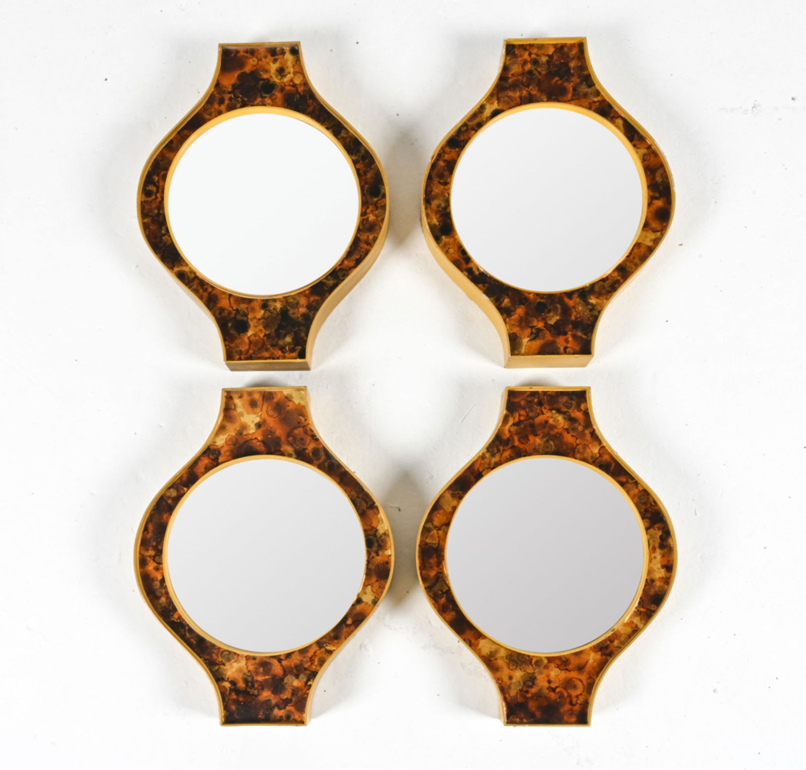 (4) VINTAGE DECORATIVE MIRRORS (1 of 8)