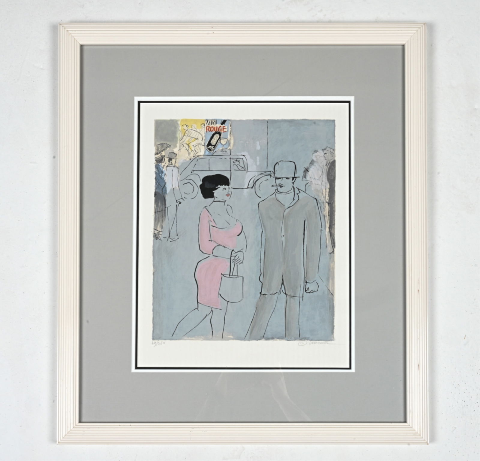 DAVID SCHNEUER, ISRAELI (1905-1988) LTD. SERIGRAPH (1 of 7)