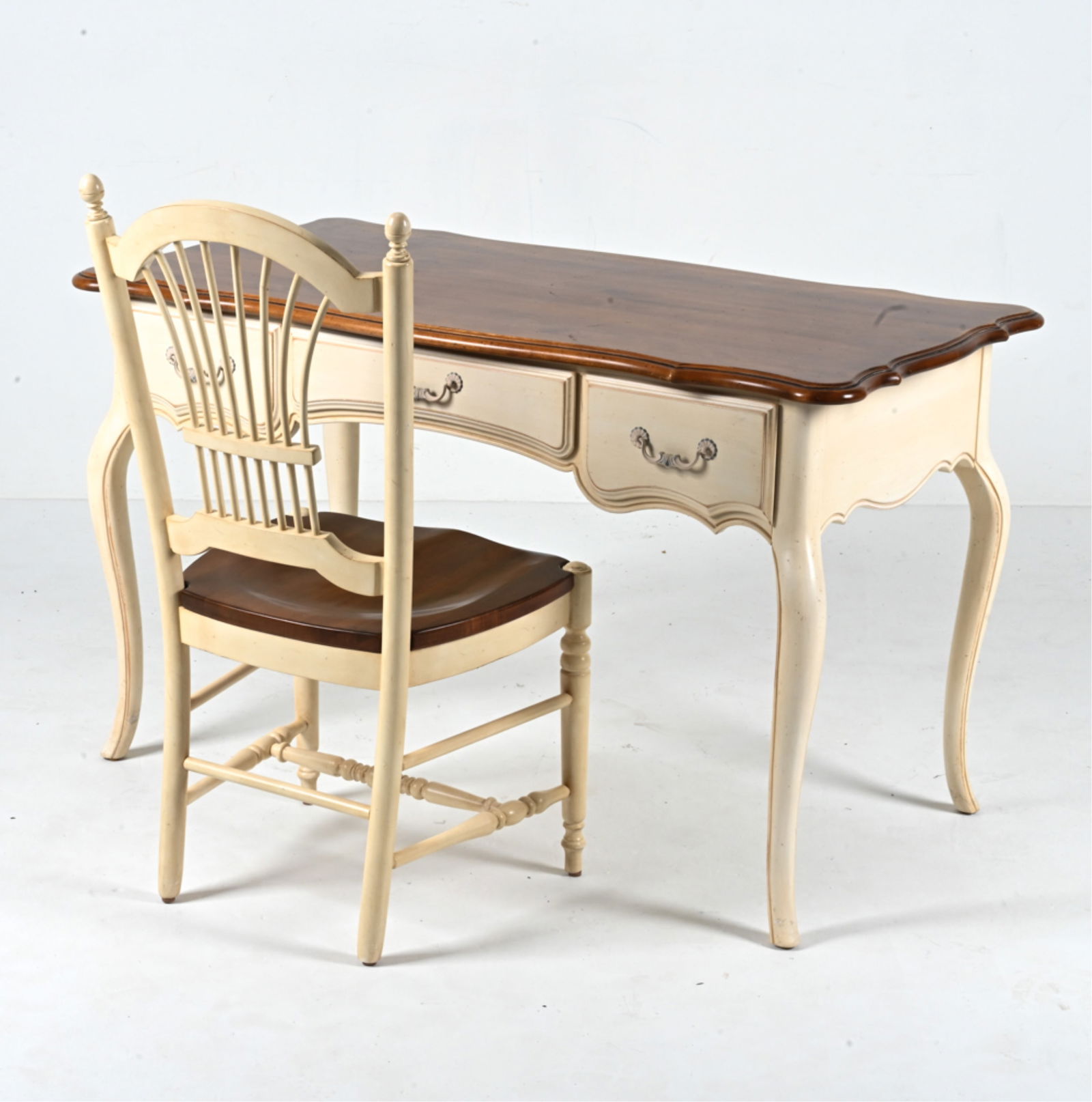 Vintage Ethan Allen French Provincial Desk Chair