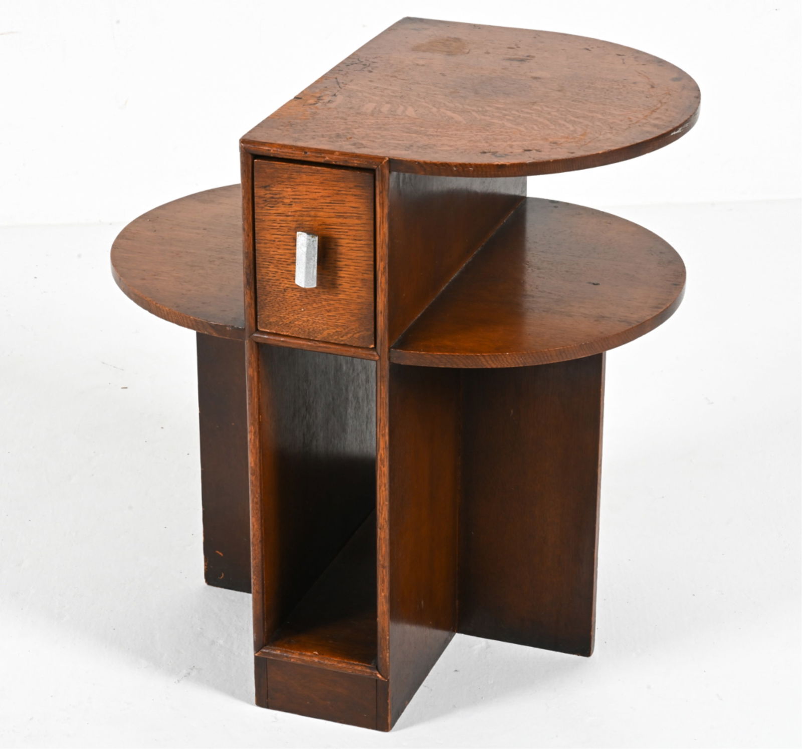 Art Deco Oak Side Table C.1930 Auction