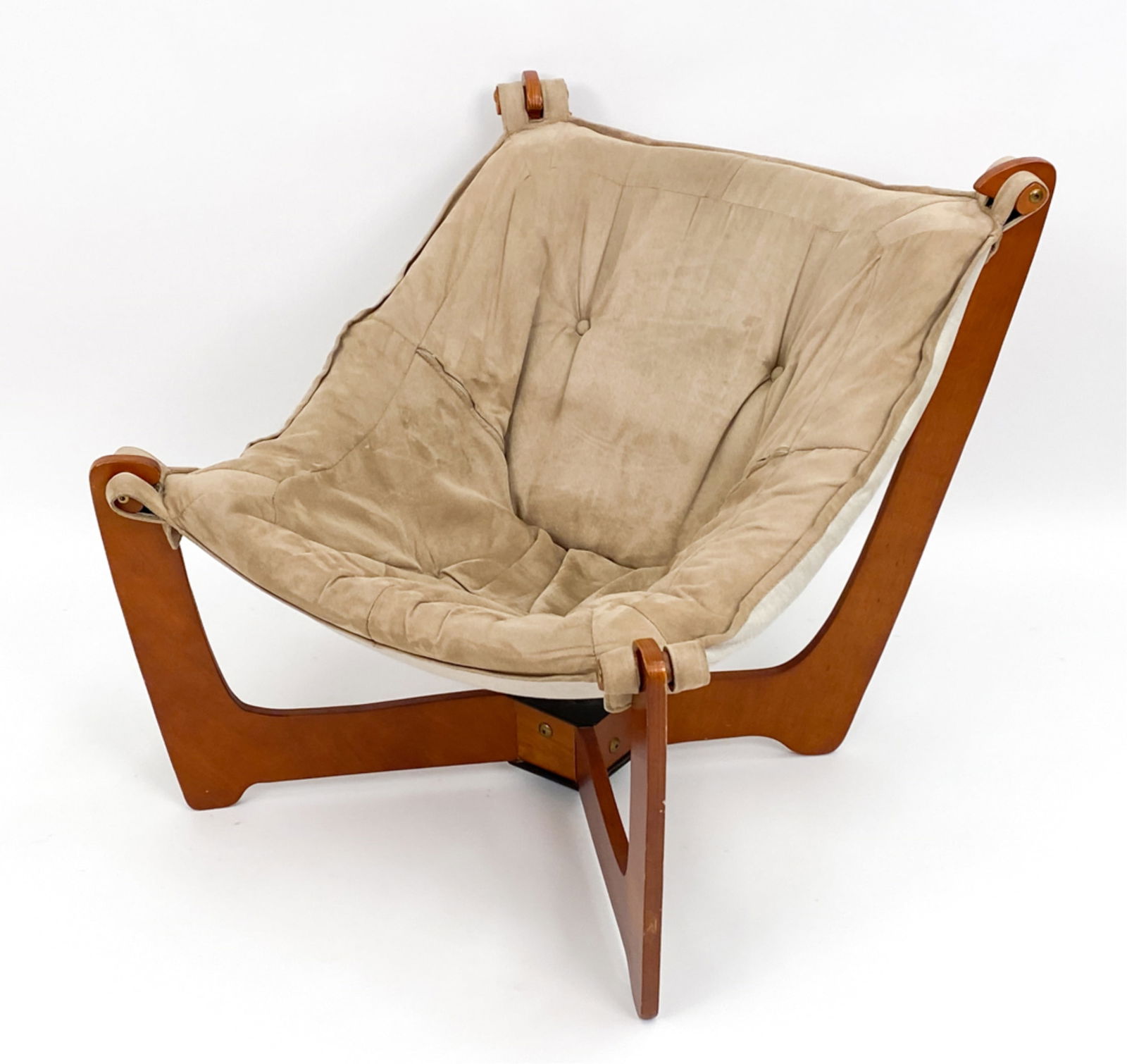 VINTAGE ODD KNUTSEN LUNA LOUNGE CHAIR C. 1970S (1 of 16)