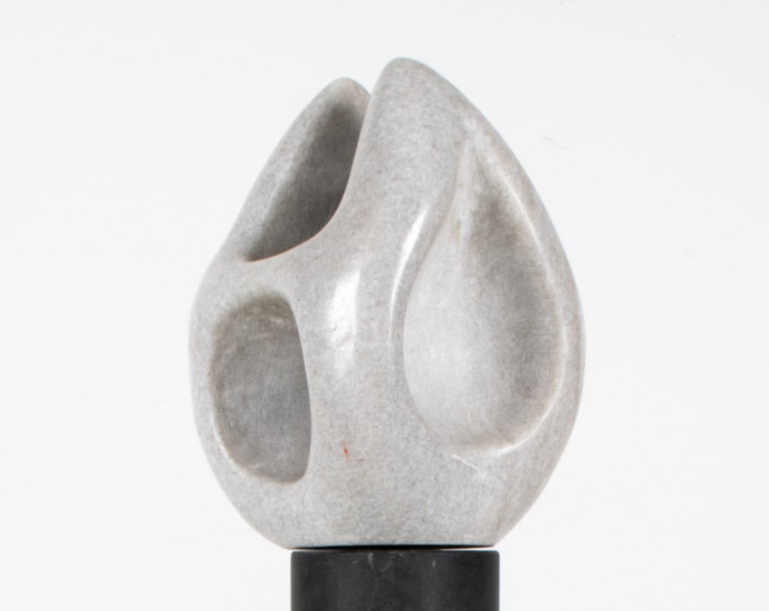CARVED ABSTRACT MARBLE SCULPTURE (1 of 13)