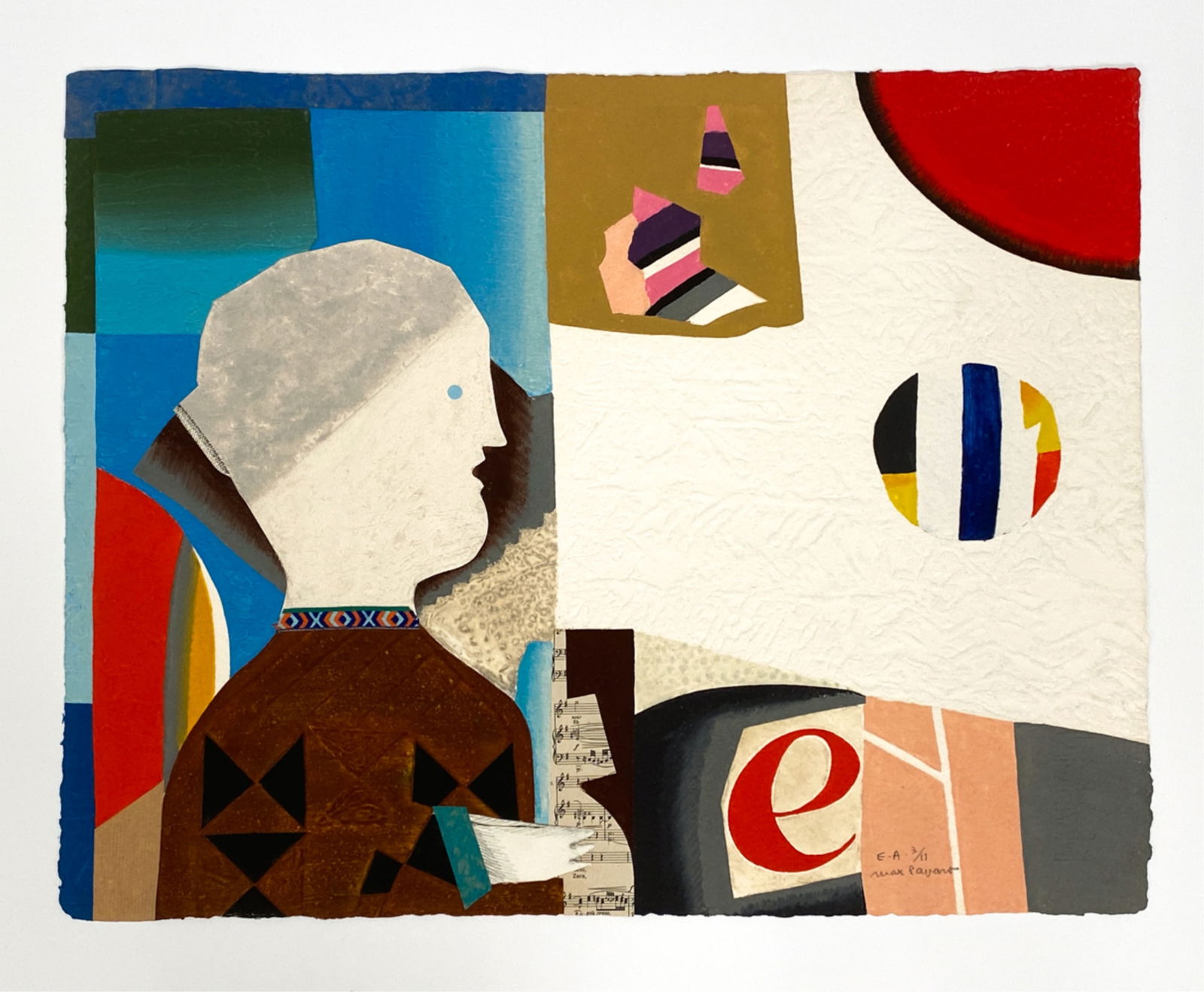 MAX PAPART (1911-1994) EMBOSSED ETCHING (1 of 6)