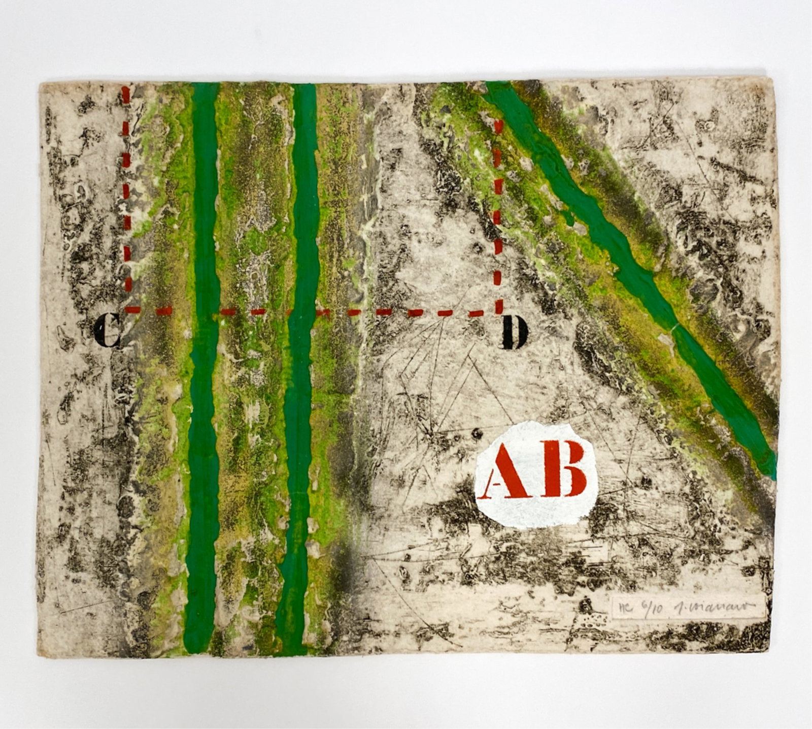 JAMES COIGNARD (1925-2008) CARBORUNDUM ETCHING (1 of 6)