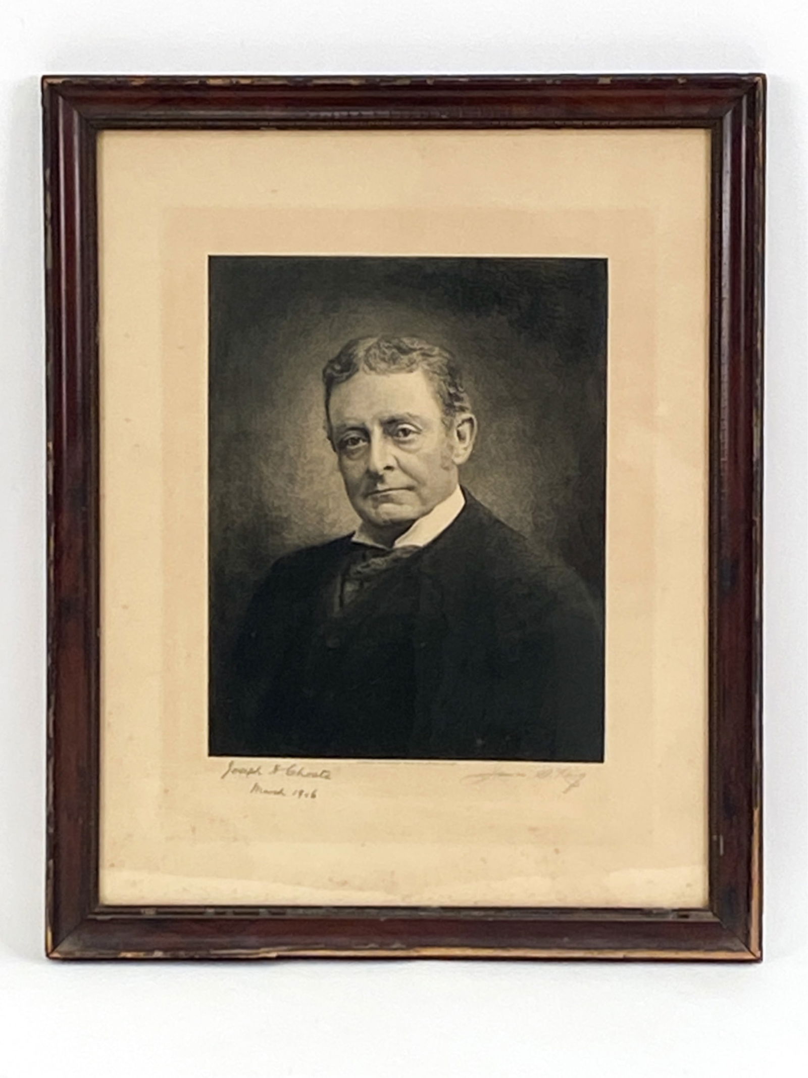JAMES S. KING ETCHING JOSEPH H. CHOATE (1 of 7)