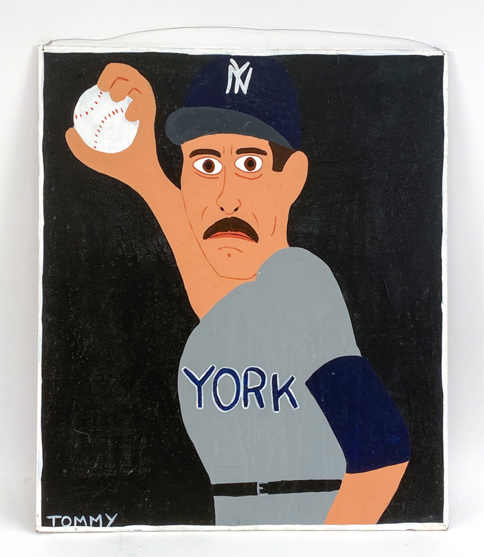 TOMMY, NEW YORK (20TH/21ST C.) ACRYLIC WADE BOGGS (1 of 7)