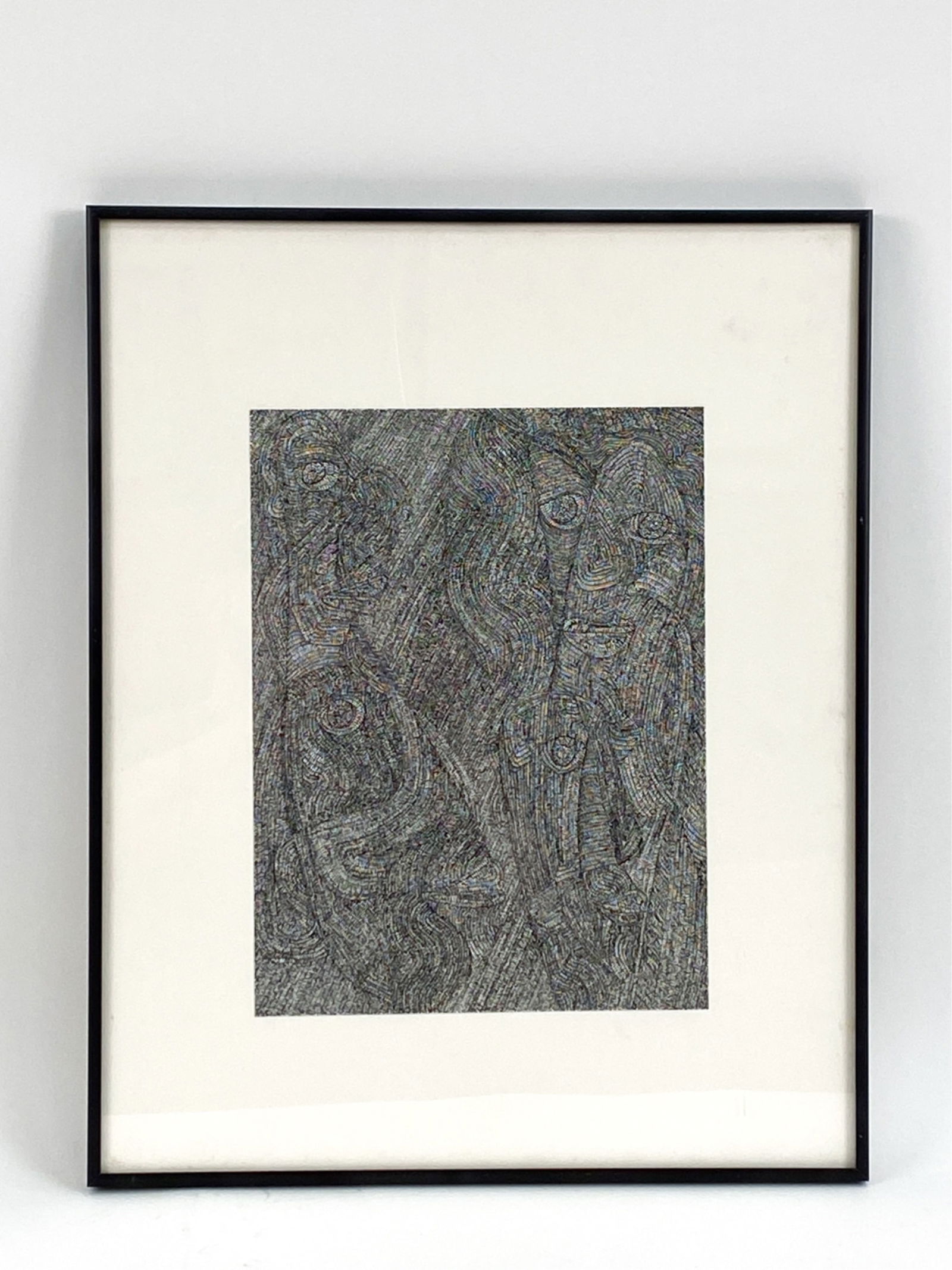 GERARD SENDREY, FRENCH (B. 1928) ABSTRACT INK (1 of 5)