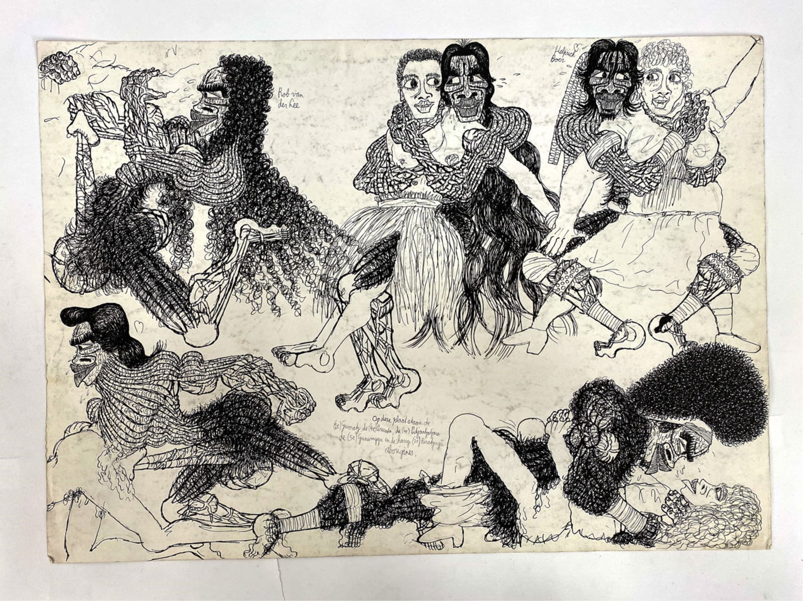 HEIN DINGEMANS (B. 1962) DRAWING (1 of 9)