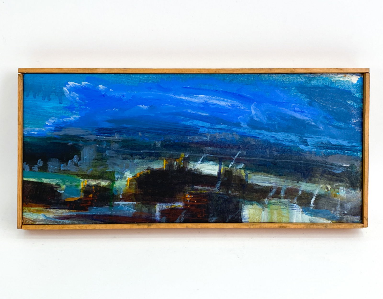 HERM FREEMAN (20TH C.) ACRYLIC ON CANVAS (1 of 6)