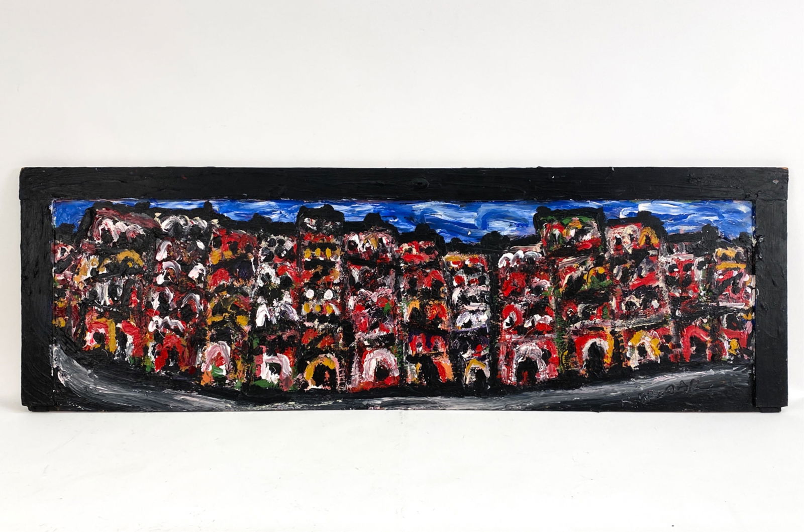 ROSS BRODAR, NYC (B. 1971) HEAVY IMPASTO (1 of 6)