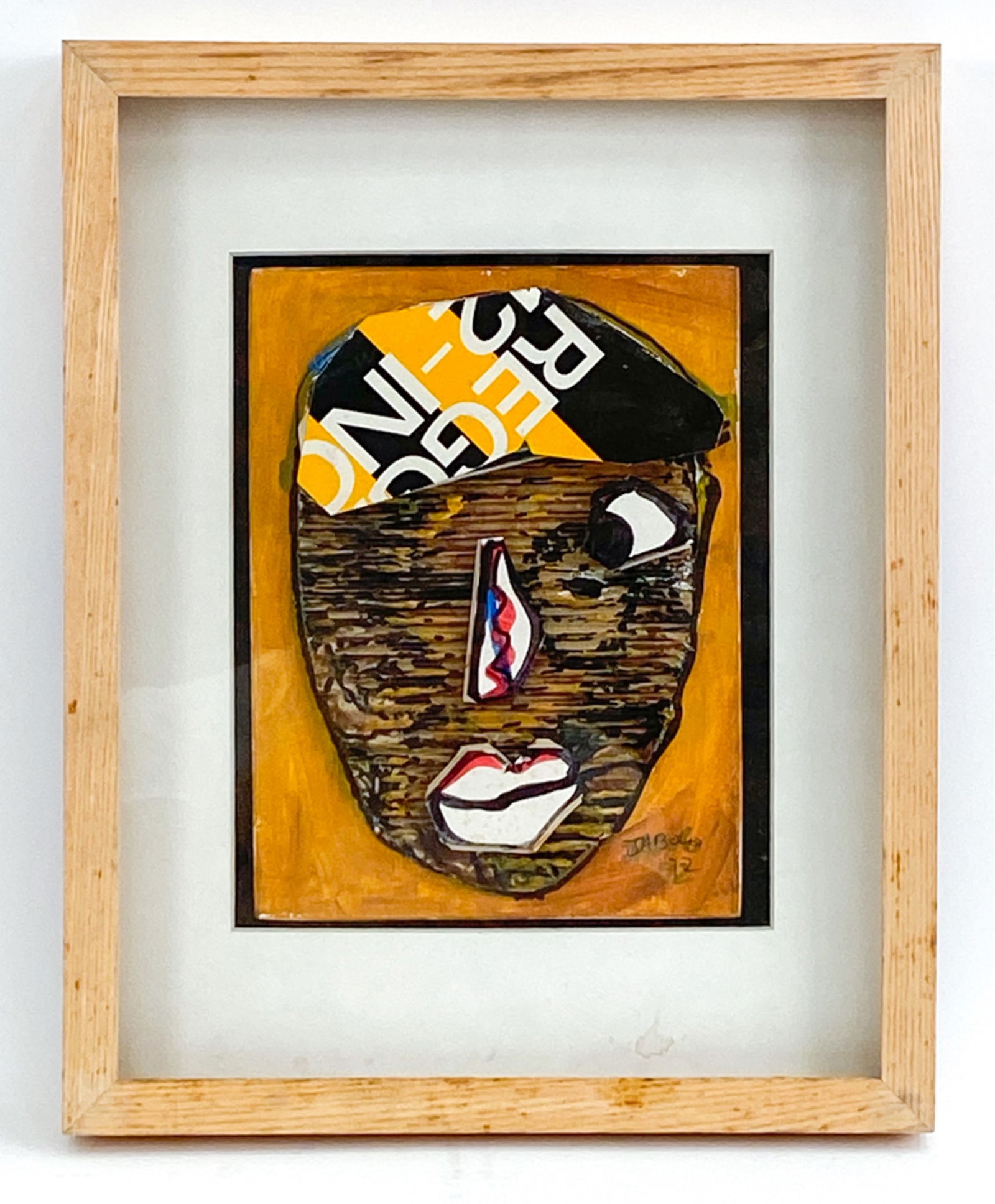 JABOLO, NEW YORK (20TH C.) MIXED MEDIA COLLAGE (1 of 6)