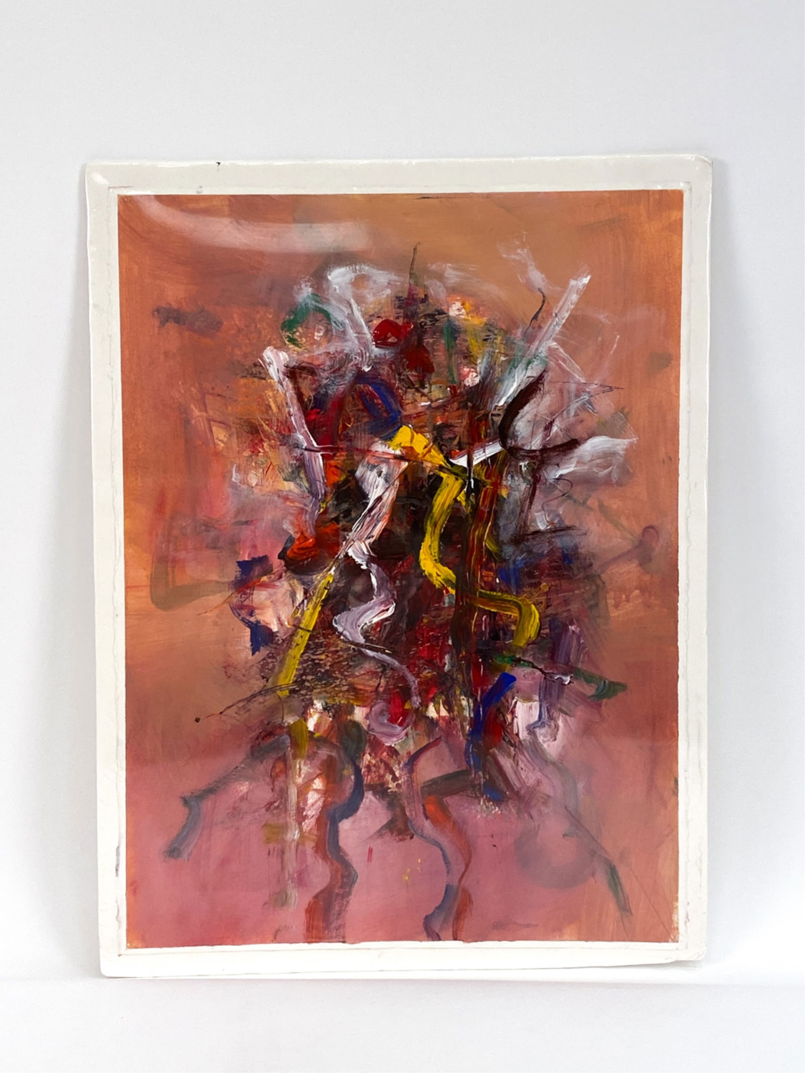 ED RAMSBURG, MARYLAND (20TH C.) ACRYLIC ON PAPER (1 of 6)