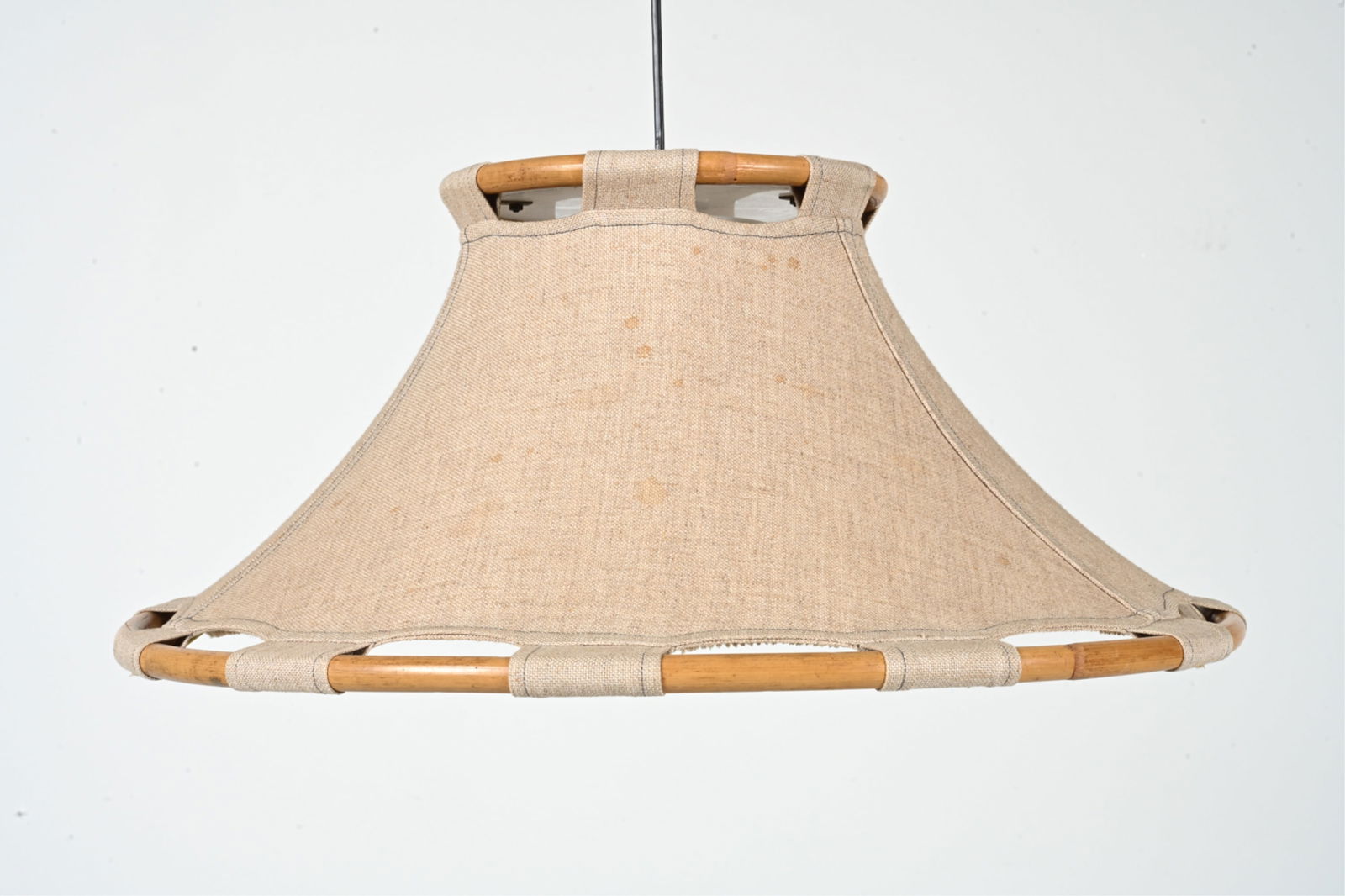 ANNA EHRNER FOR LYKTAN BAMBOO & CANVAS PENDANT (1 of 11)