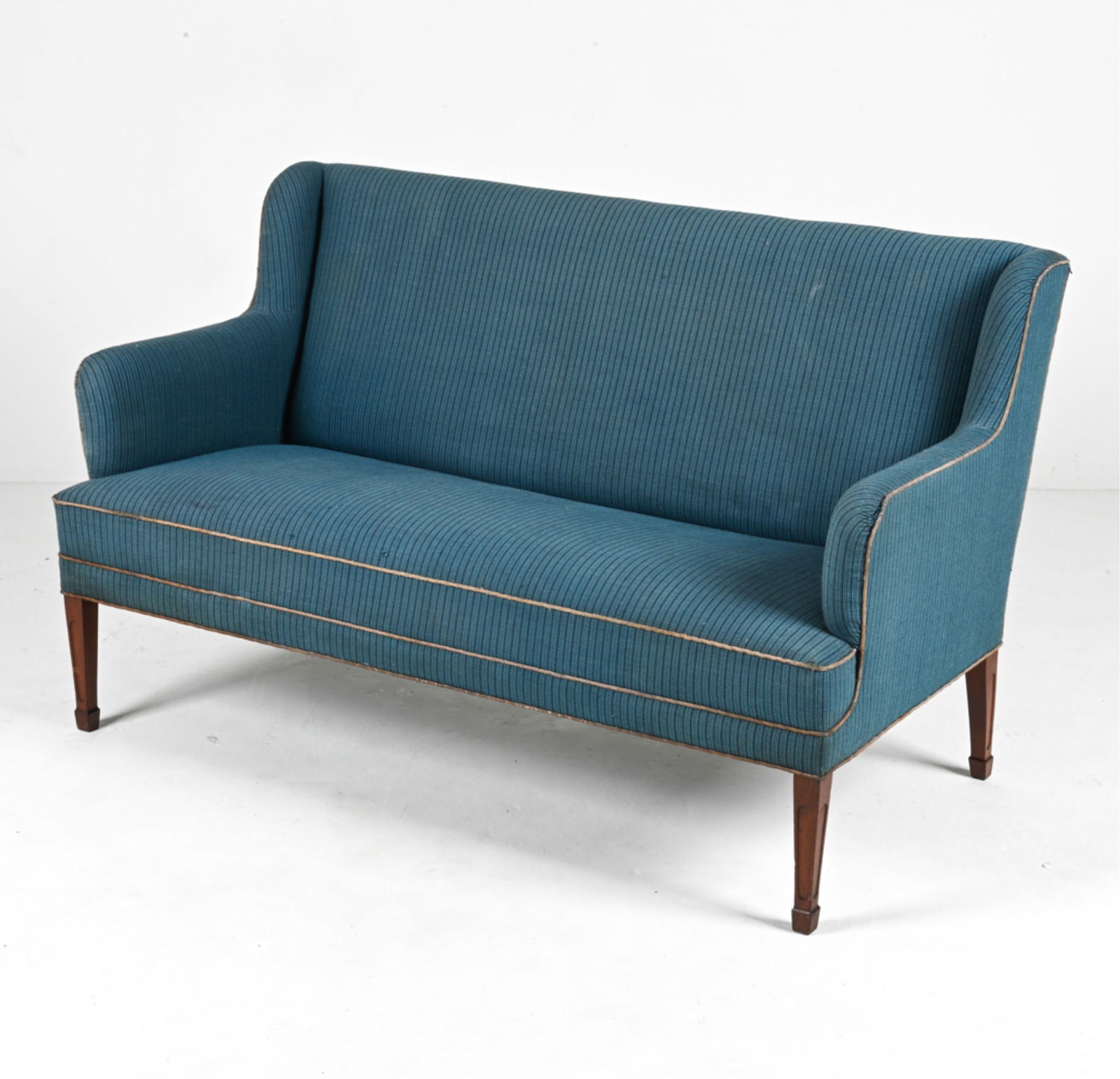 FRITS HENNINGSEN MAHOGANY 2-SEAT SOFA, C. 1950'S (1 of 20)