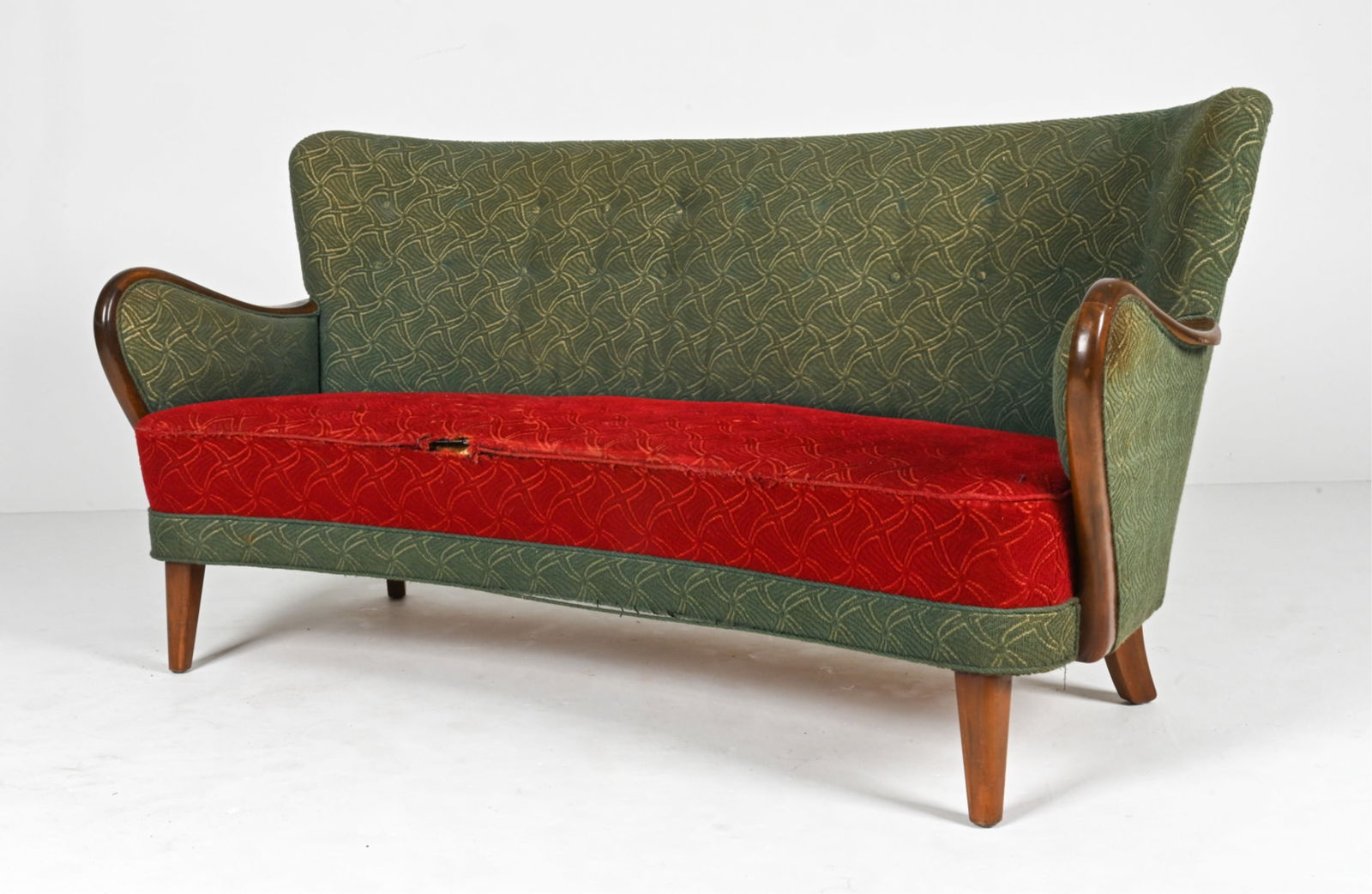 ALFRED CHRISTENSEN FOR SLAGELSE SOFA, C. 1950'S (1 of 20)