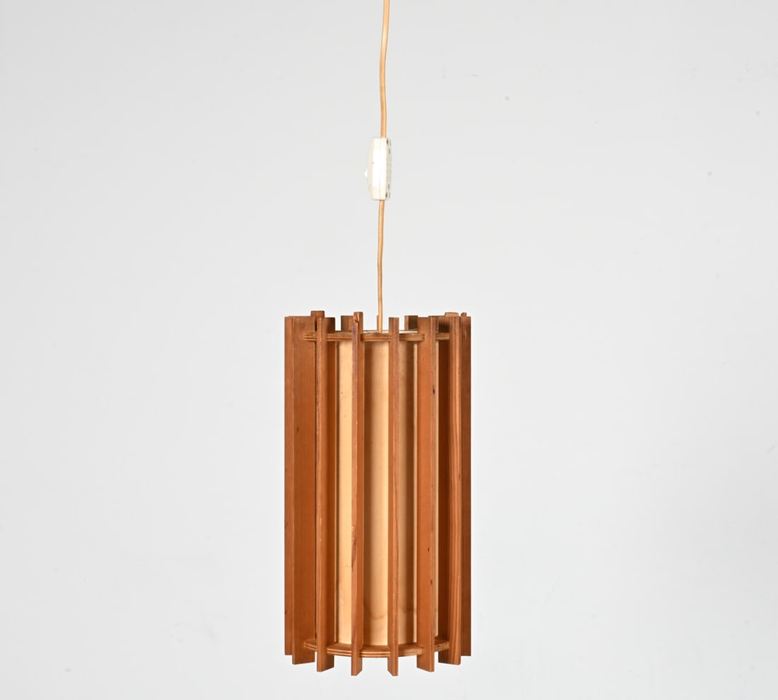 IB FABIANSEN FOG & MORUP "TEMA" PINE PENDANT LIGHT (1 of 8)