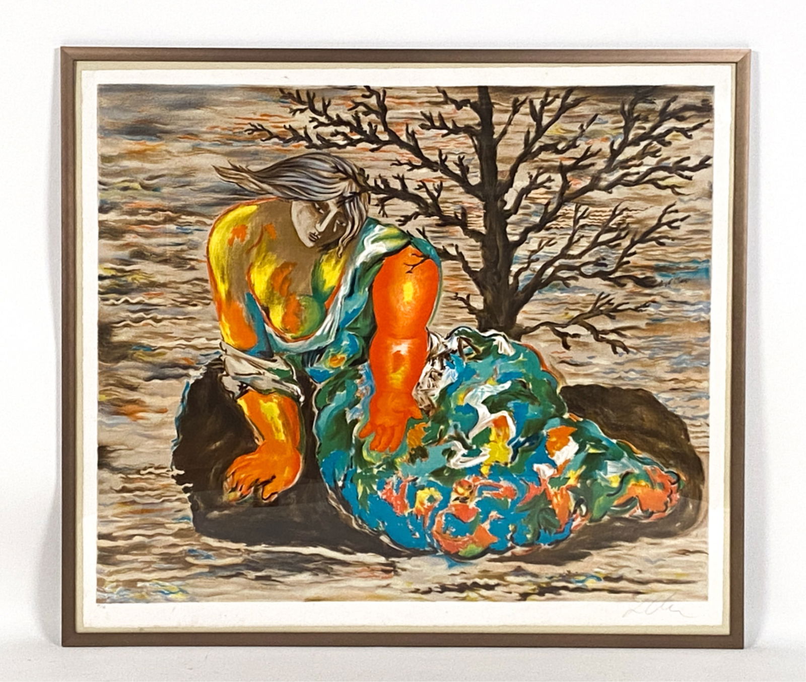 SANDRO CHIA, ITALIAN (B. 1946) OVERSIZED LITHO (1 of 5)