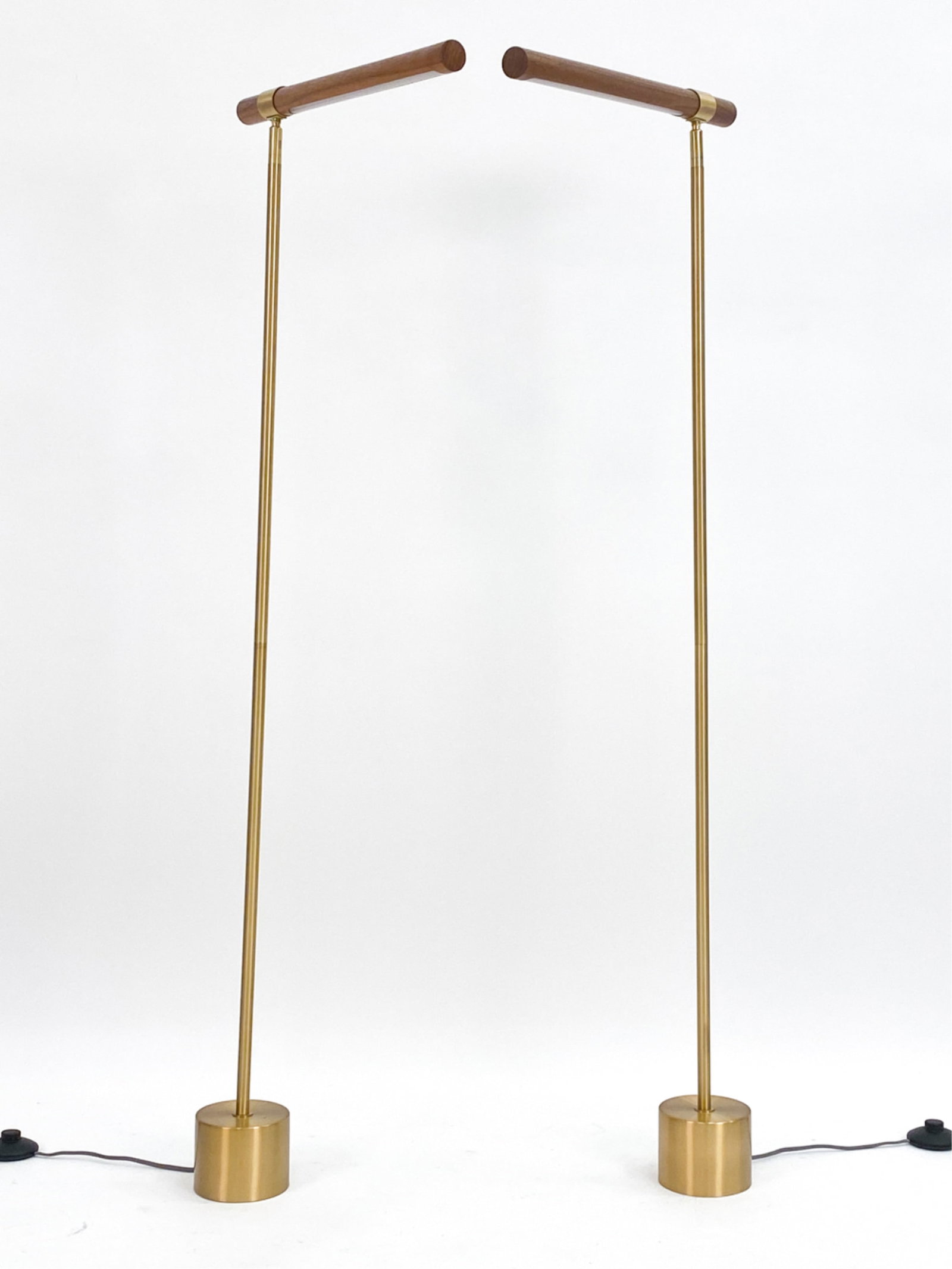 PAIR OF CONTEMPORARY FLOOR LAMPS (1 of 7)