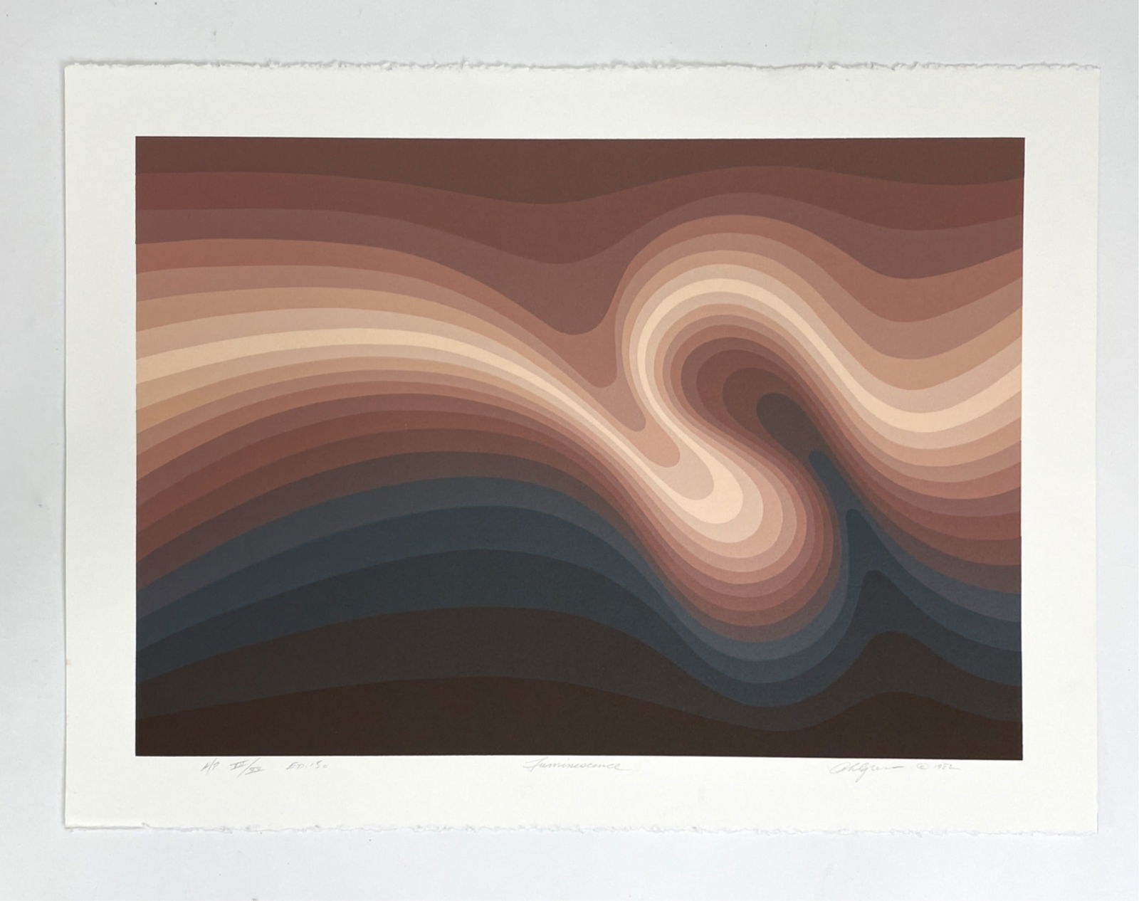 ROY AHLGREN (1927-2011) SILKSCREEN (1 of 6)