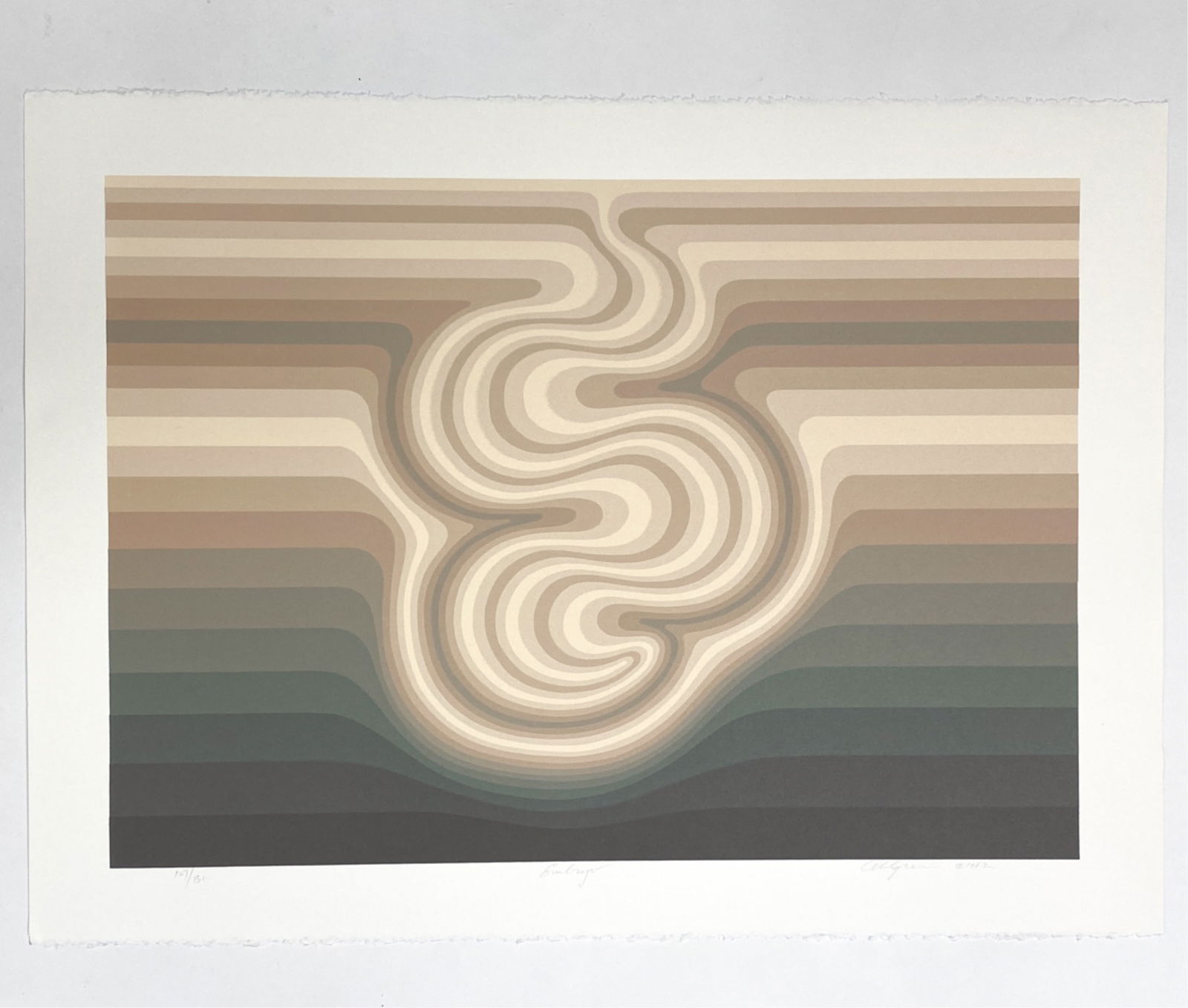 ROY AHLGREN (1927-2011) SILKSCREEN (1 of 5)