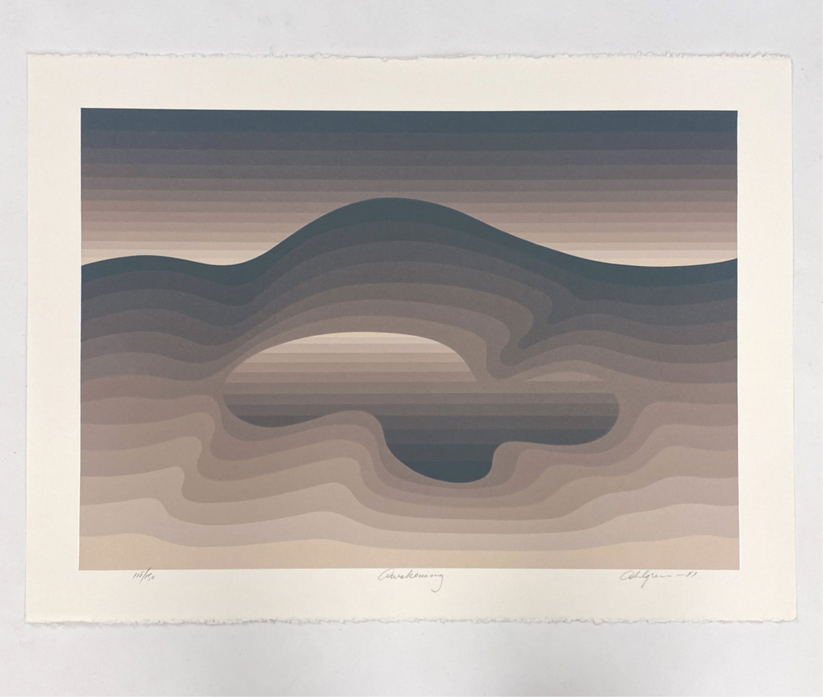 ROY AHLGREN (1927-2011) SILKSCREEN (1 of 7)