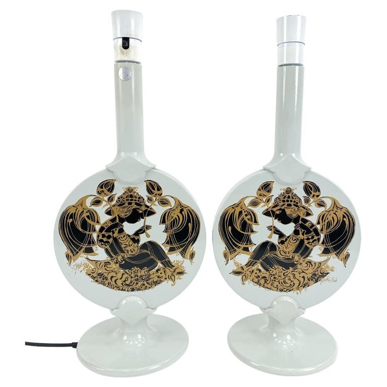 PAIR BJORN WIINBLAD FOG & MORUP TABLE LAMPS (1 of 20)