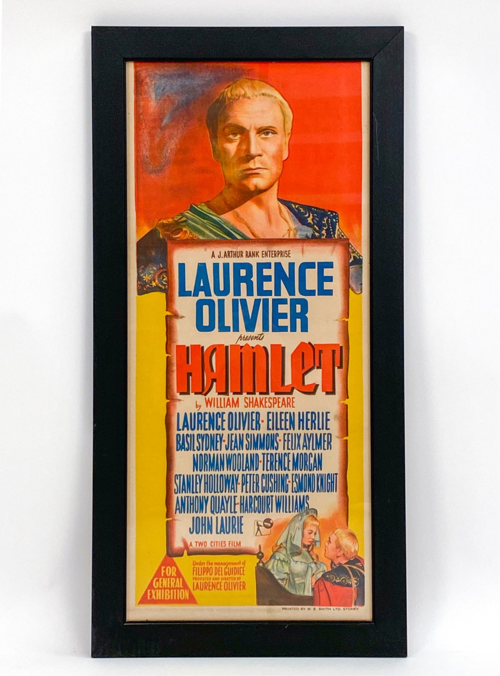 AUSTRALIAN DAYBILL FOR LAURENCE OLIVIER'S HAMLET (1 of 6)