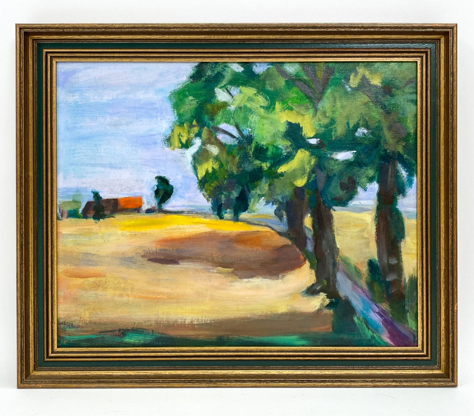 20TH C. FAUVIST LANDSCAPE O/C (1 of 5)