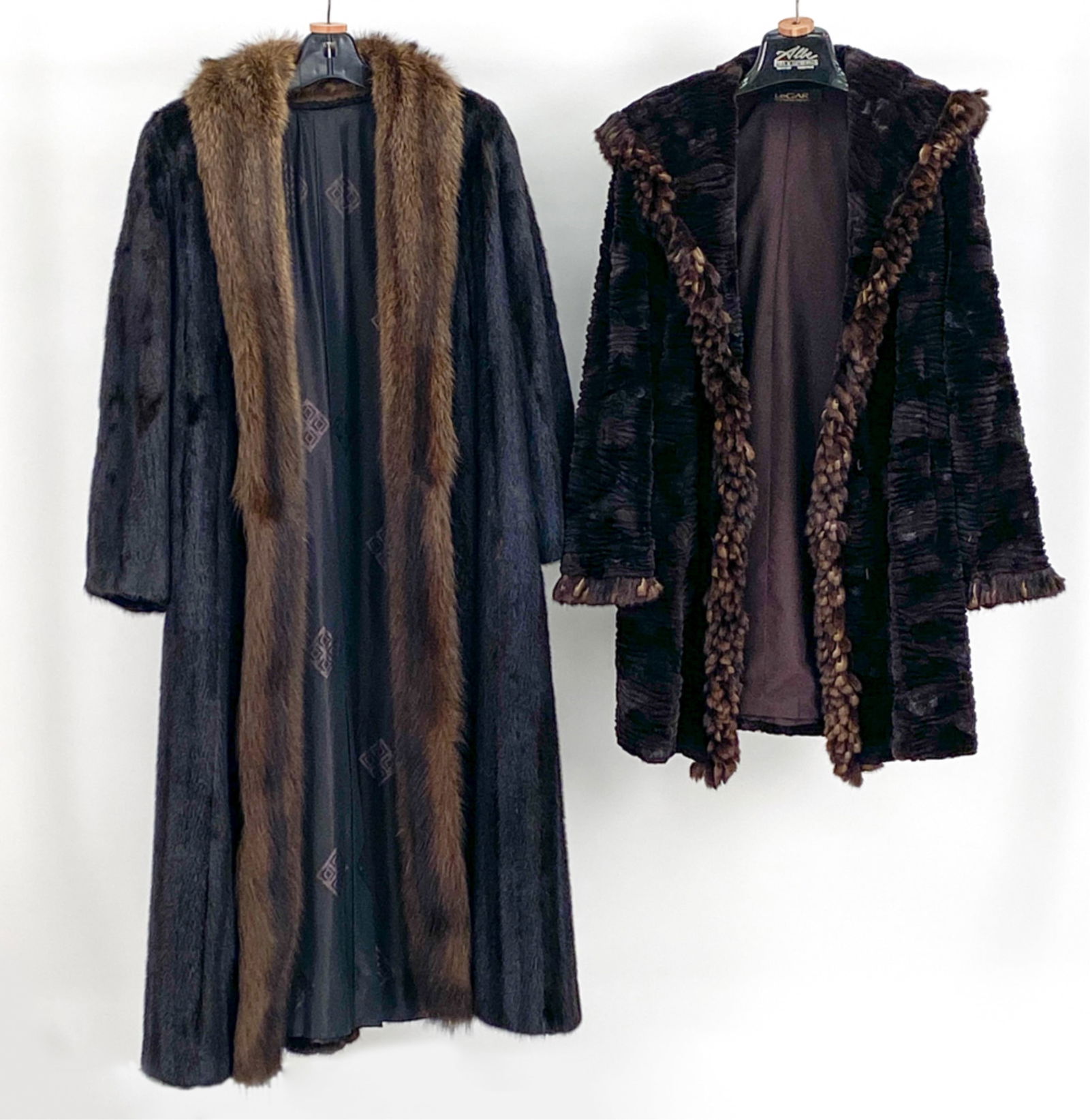 (2) VINTAGE FUR COATS INCL. MINK (1 of 15)