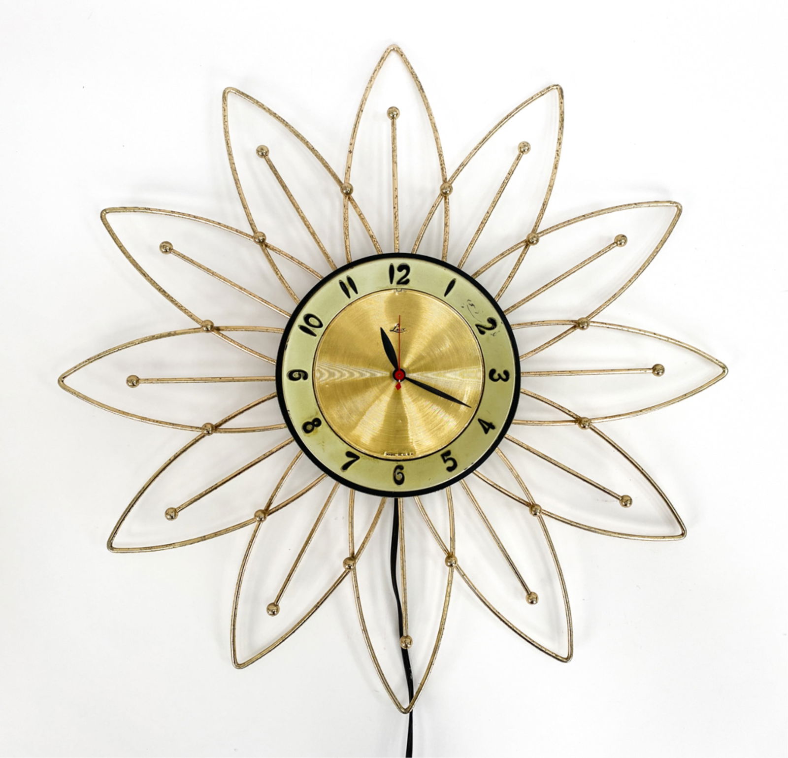 MID-CENTURY ROBERT SHAW LUX TIME WALL CLOCK (1 of 10)