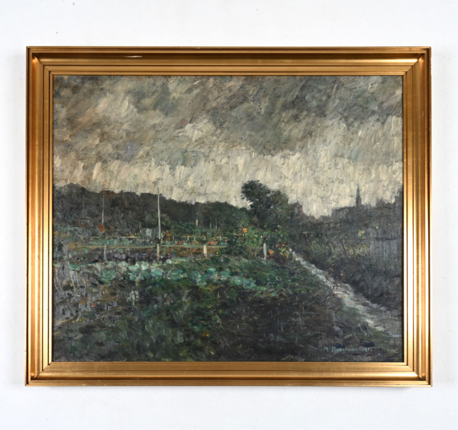 SCANDINAVIAN O/C LANDSCAPE, SIGNED M. BENGTSSON (1 of 6)