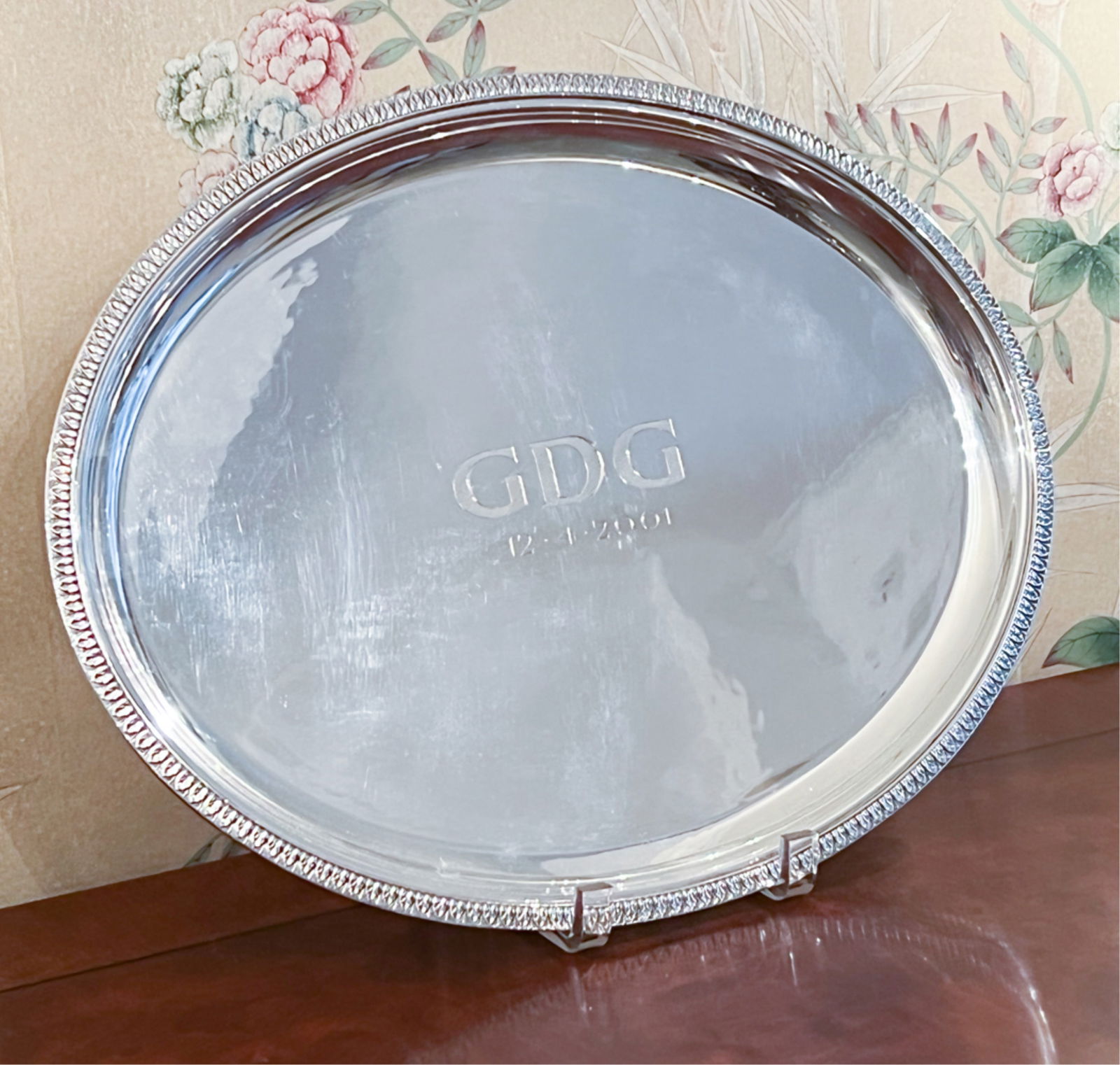 BUCCELLATI STERLING SILVER TRAY (1 of 7)