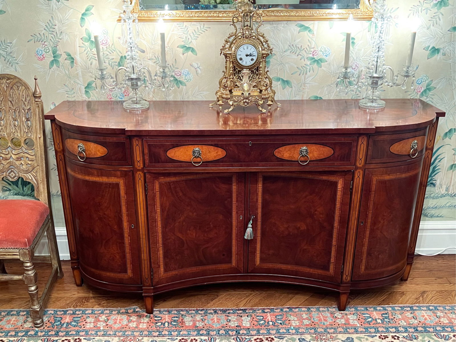 VINTAGE REGENCY-STYLE BUFFET CABINET (1 of 14)
