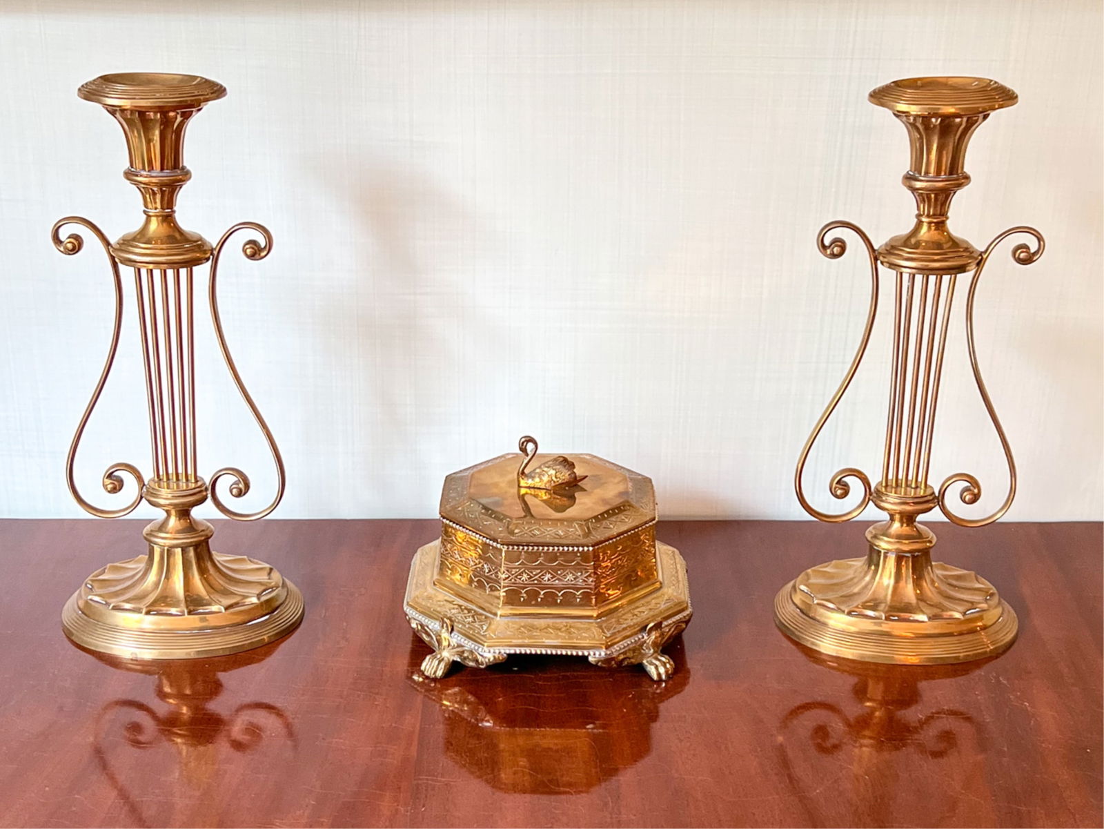 (3) MOTTAHEDEH BRASS GROUPING (1 of 8)