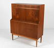 DANISH MID-CENTURY TEAK BAR CABINET