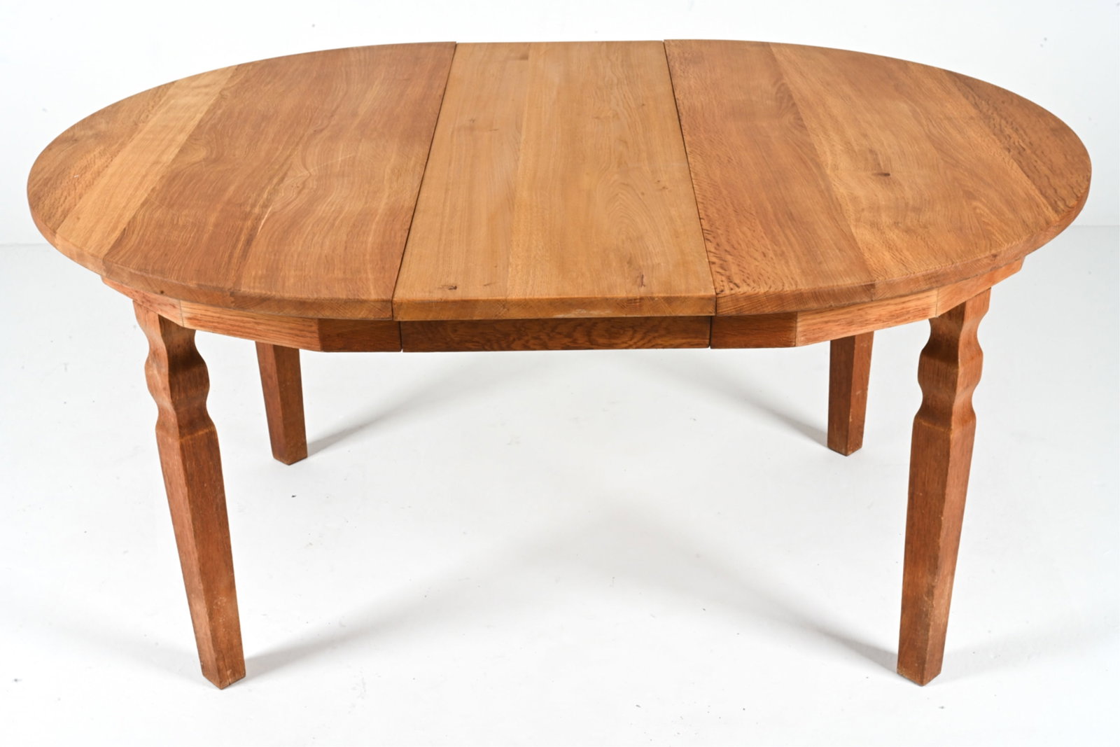MANNER OF HENNING KJAERNULF OAK DINING TABLE (1 of 16)