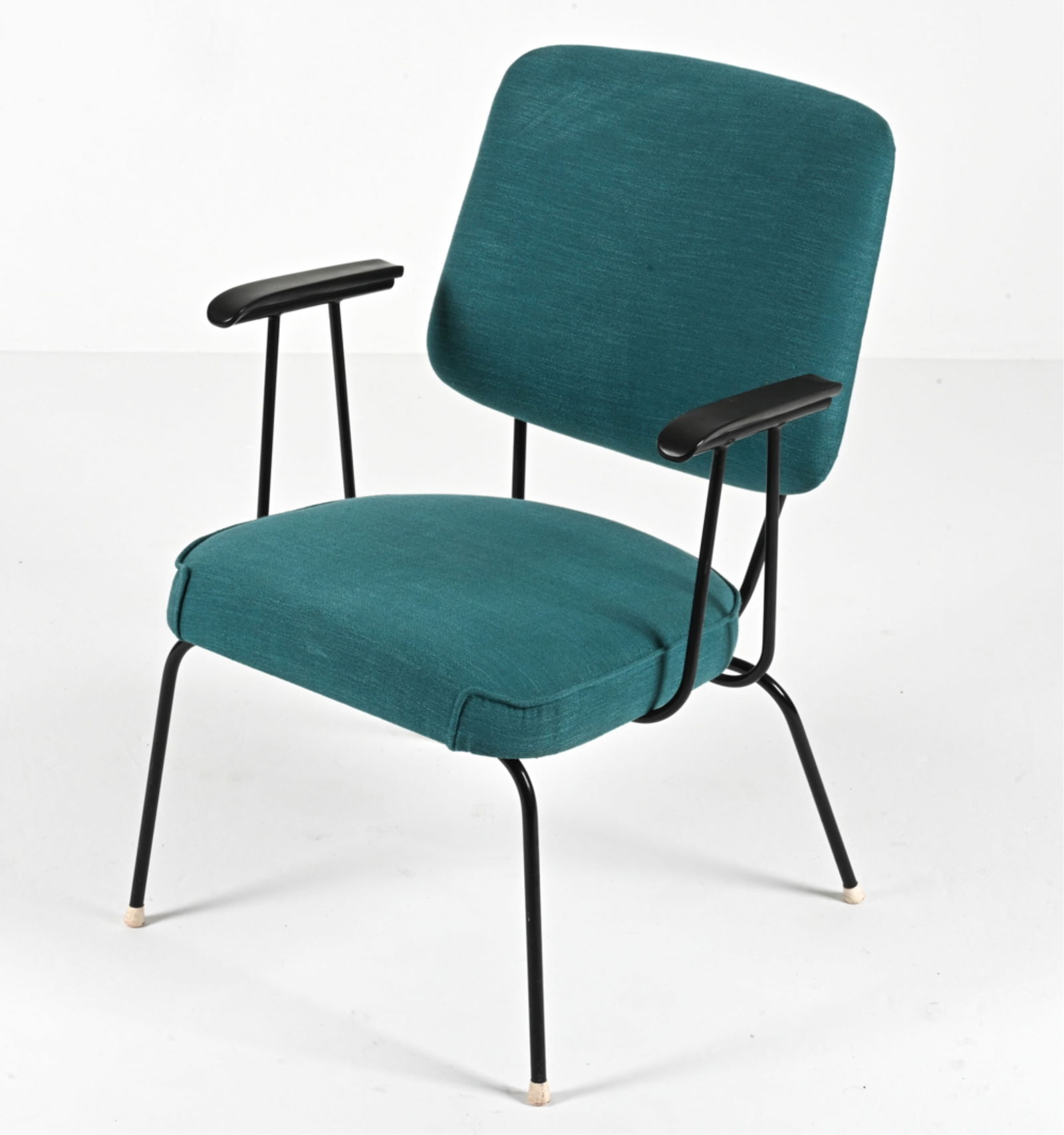 MANNER OF GISPEN DUTCH MODERN STEEL ARMCHAIR (1 of 15)