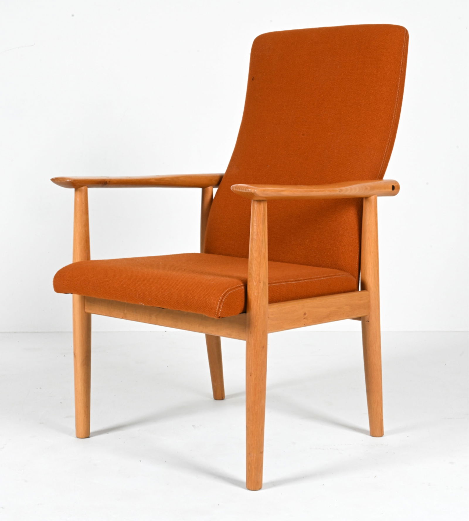 SCANDINAVIAN MODERN OAK ARMCHAIR (1 of 19)