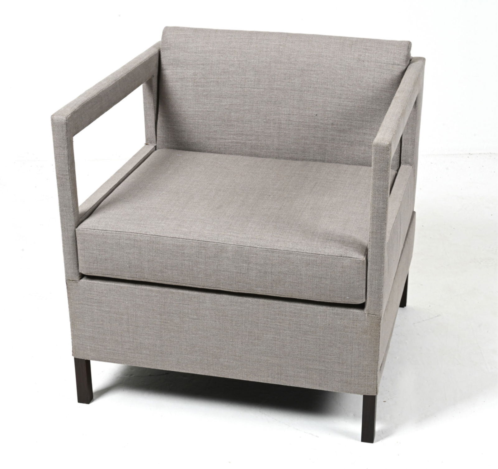 CONTEMPORARY ARCHITECTURAL CLUB CHAIR WITH STORAGE (1 of 15)