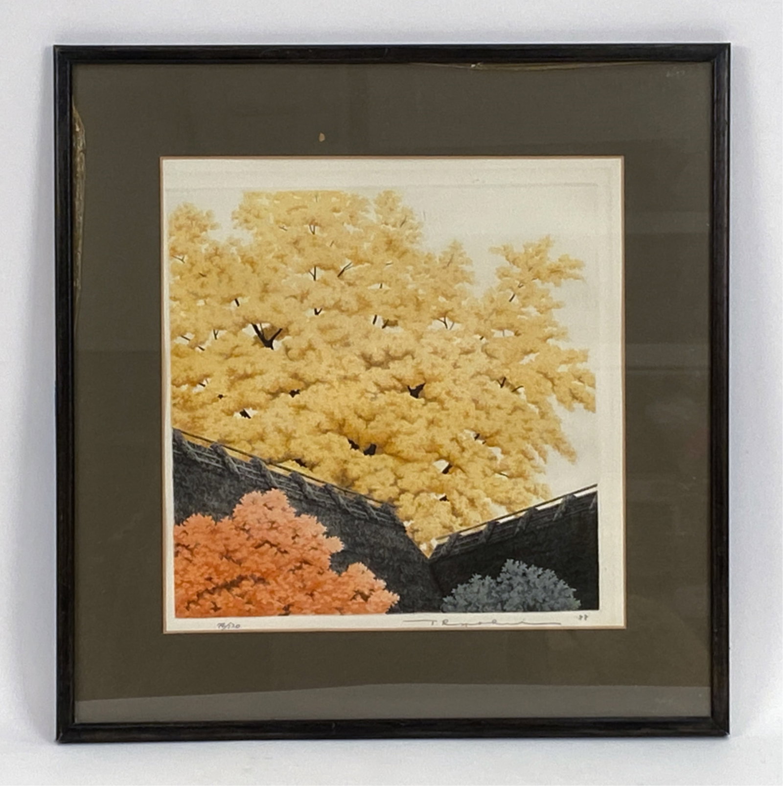 TANAKA RYOHEI, JAPANESE (1933-2019) COLOR AQUATINT (1 of 6)