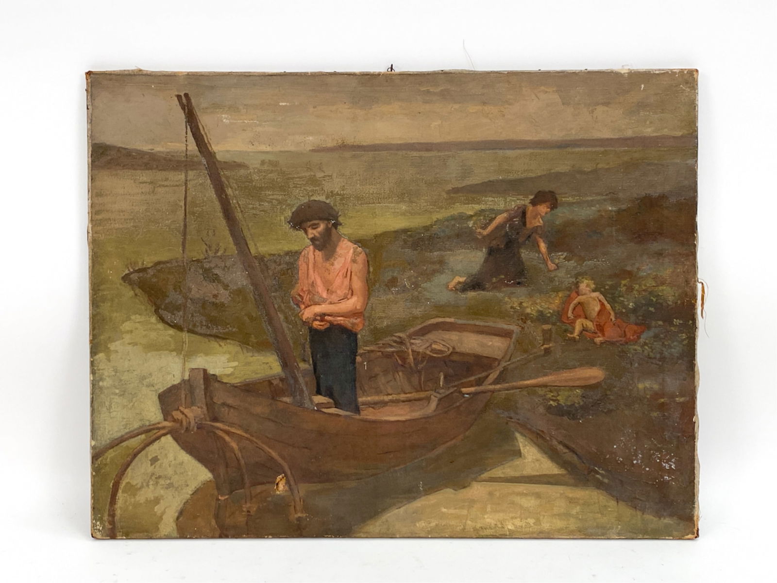POSSIBLY STUDIO OF PUVIS DE CHAVANNES FISHERMAN (1 of 9)