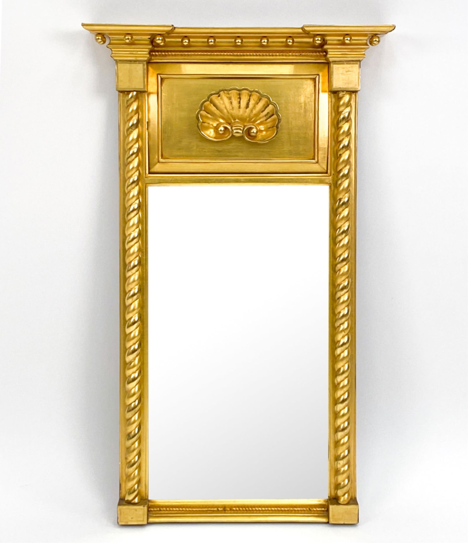 FEDERAL-STYLE GILDED MIRROR (1 of 6)