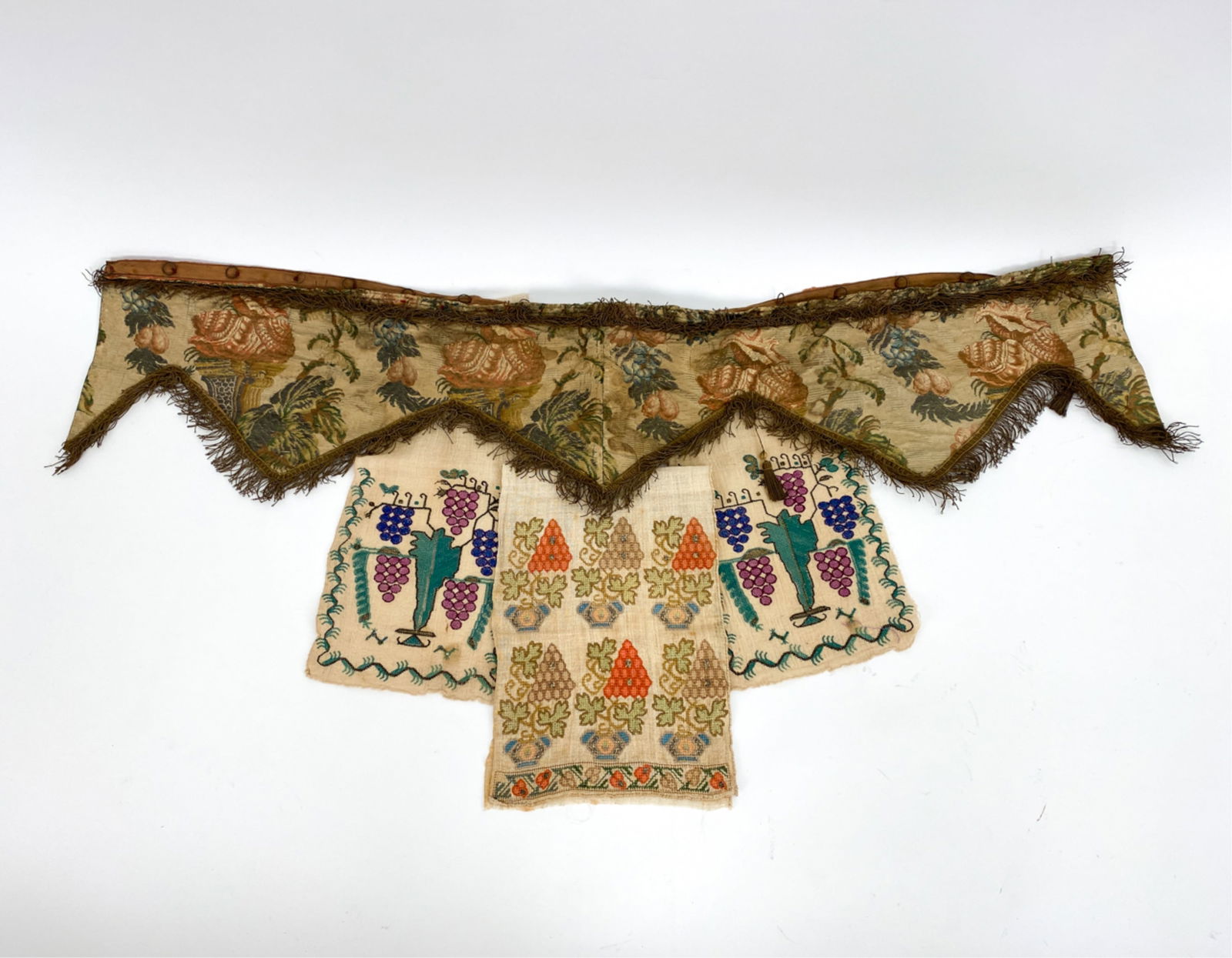 (3) ANTIQUE TEXTILES OTTOMAN/FRENCH (1 of 15)