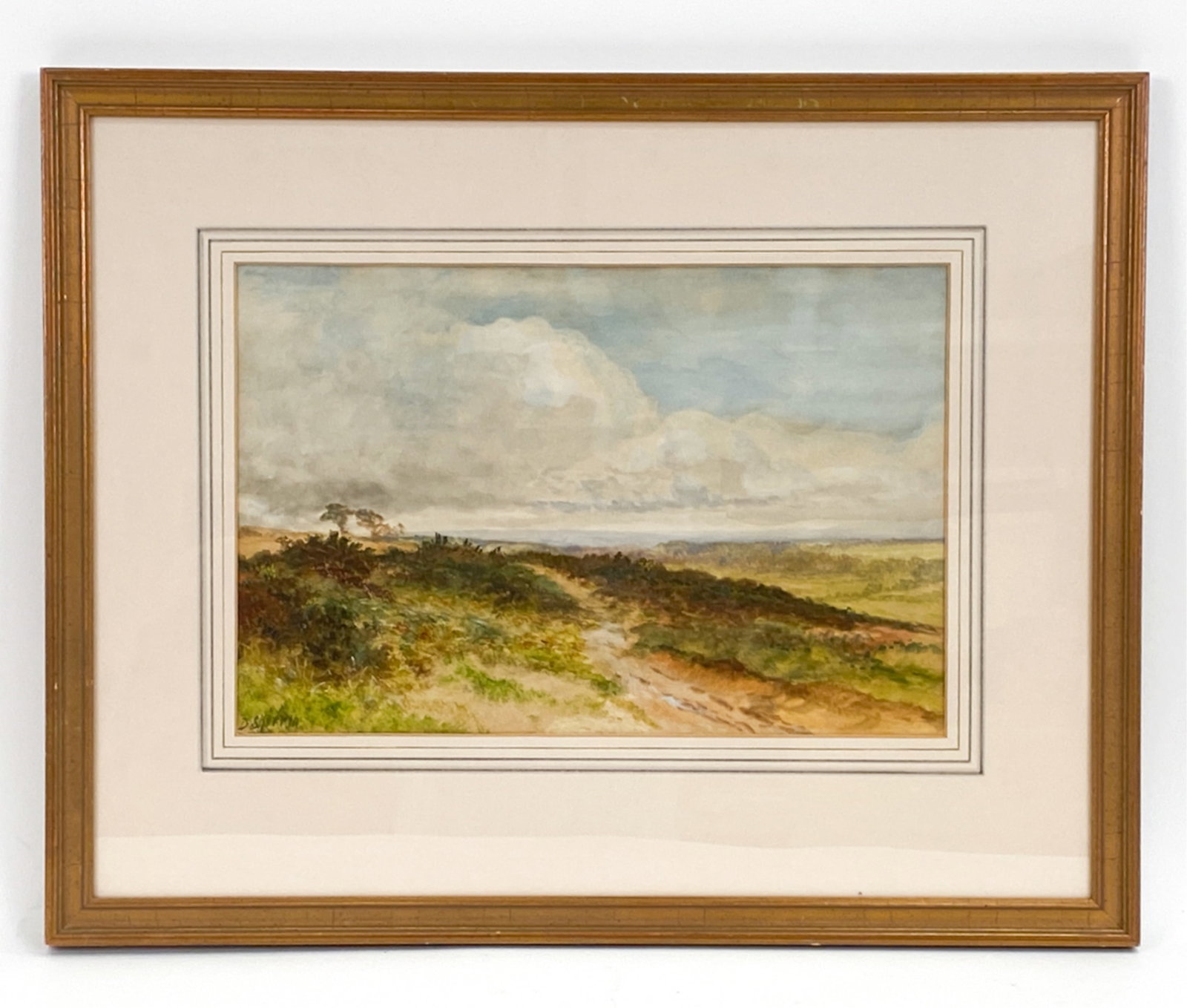 DANIEL SHARON, BRITISH (1868-1940) WATERCOLOR VIEW (1 of 5)